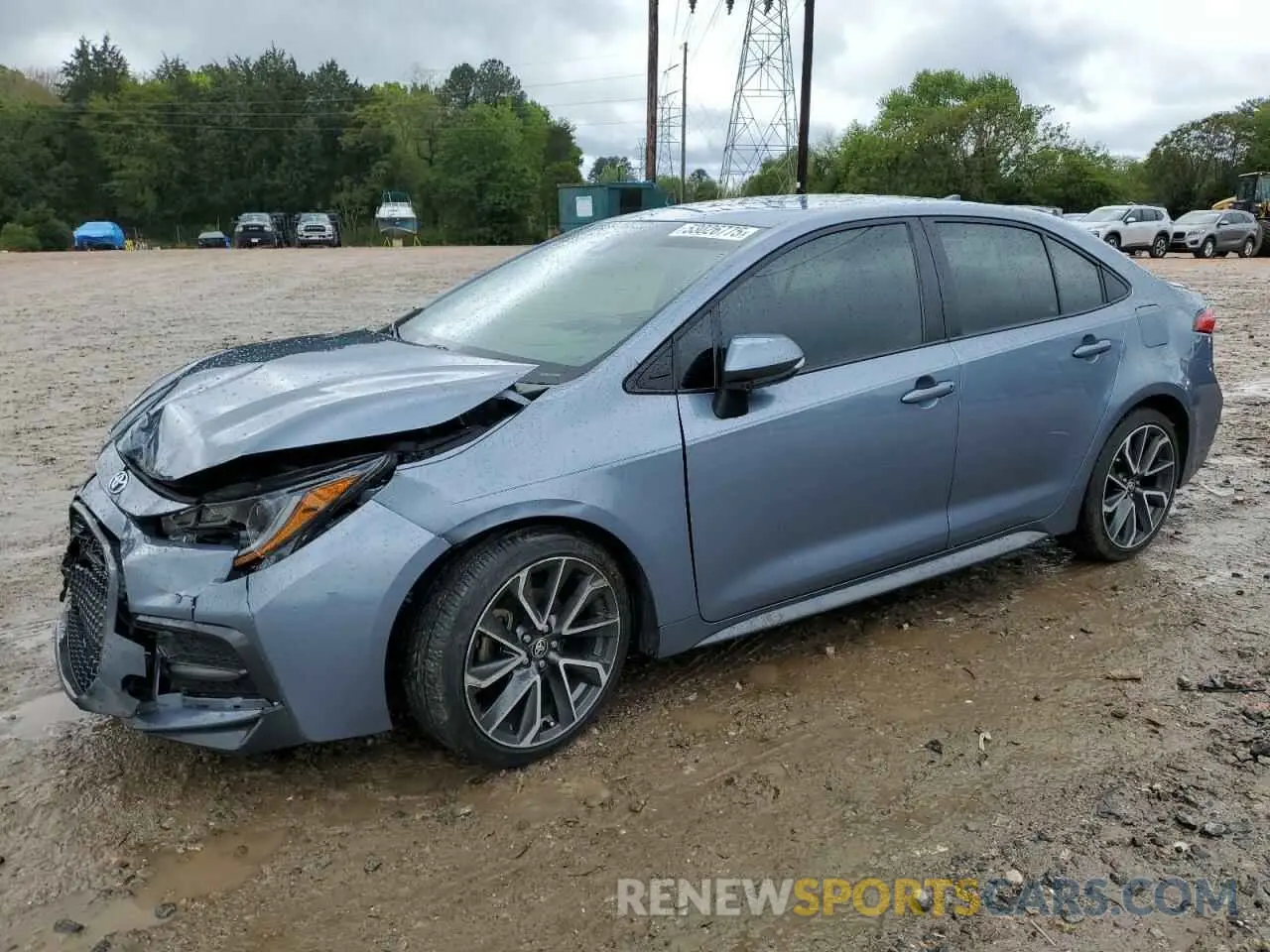 1 fotografías del automóvil dañado 5YFS4MCE2NP135635 TOYOTA COROLLA 2022