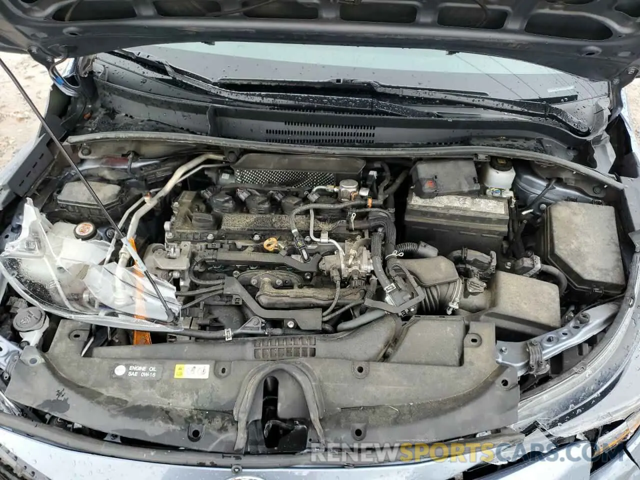 12 fotografías del automóvil dañado 5YFS4MCE2NP135635 TOYOTA COROLLA 2022