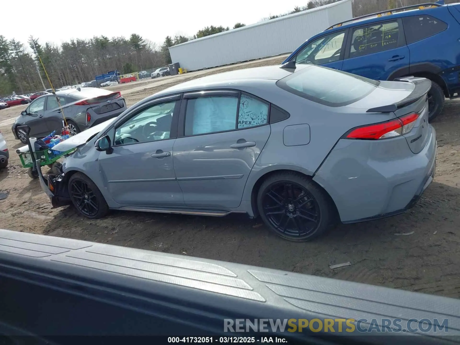 14 fotografías del automóvil dañado 5YFS4MCE3NP112817 TOYOTA COROLLA 2022