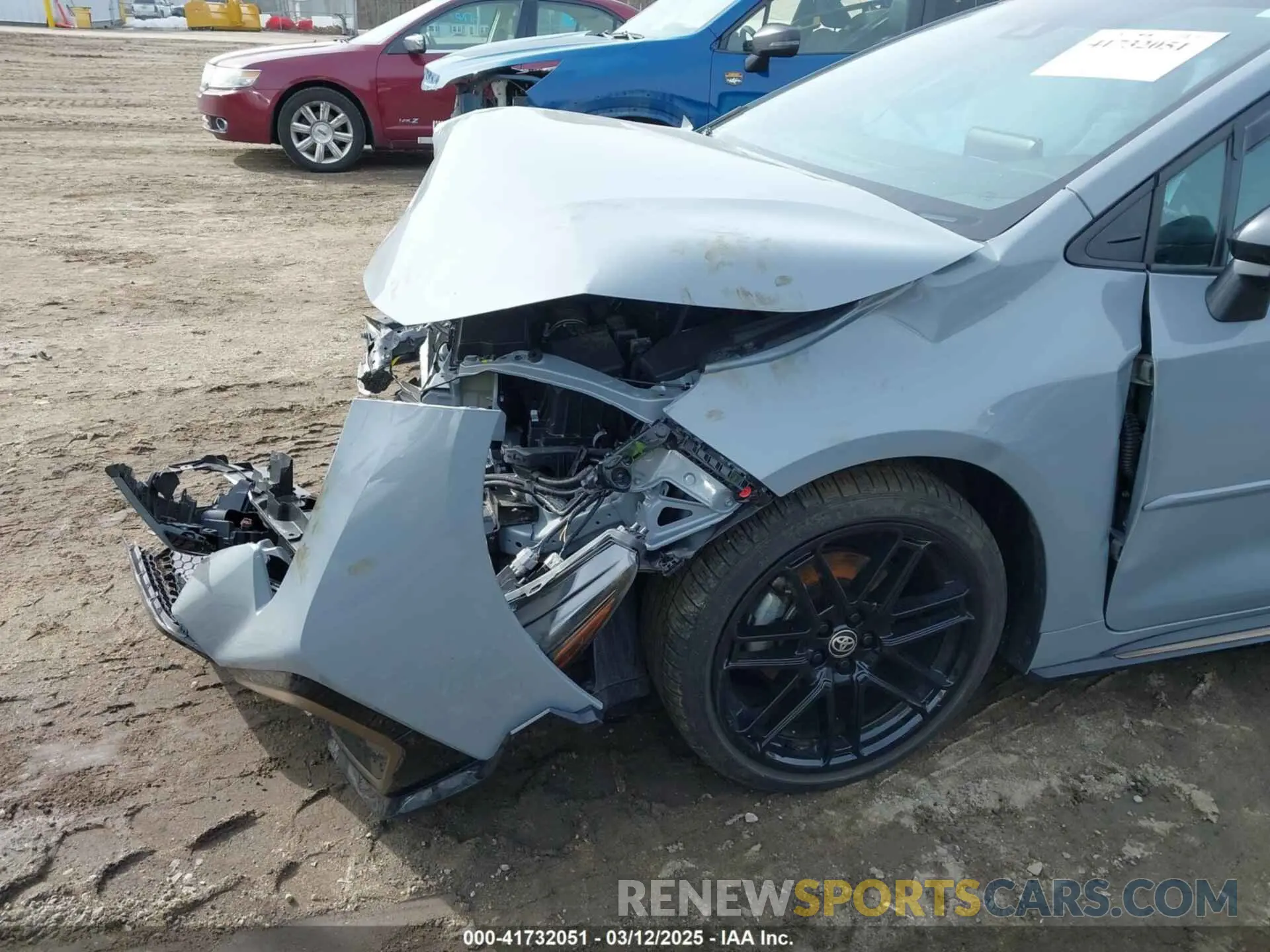 6 fotografías del automóvil dañado 5YFS4MCE3NP112817 TOYOTA COROLLA 2022