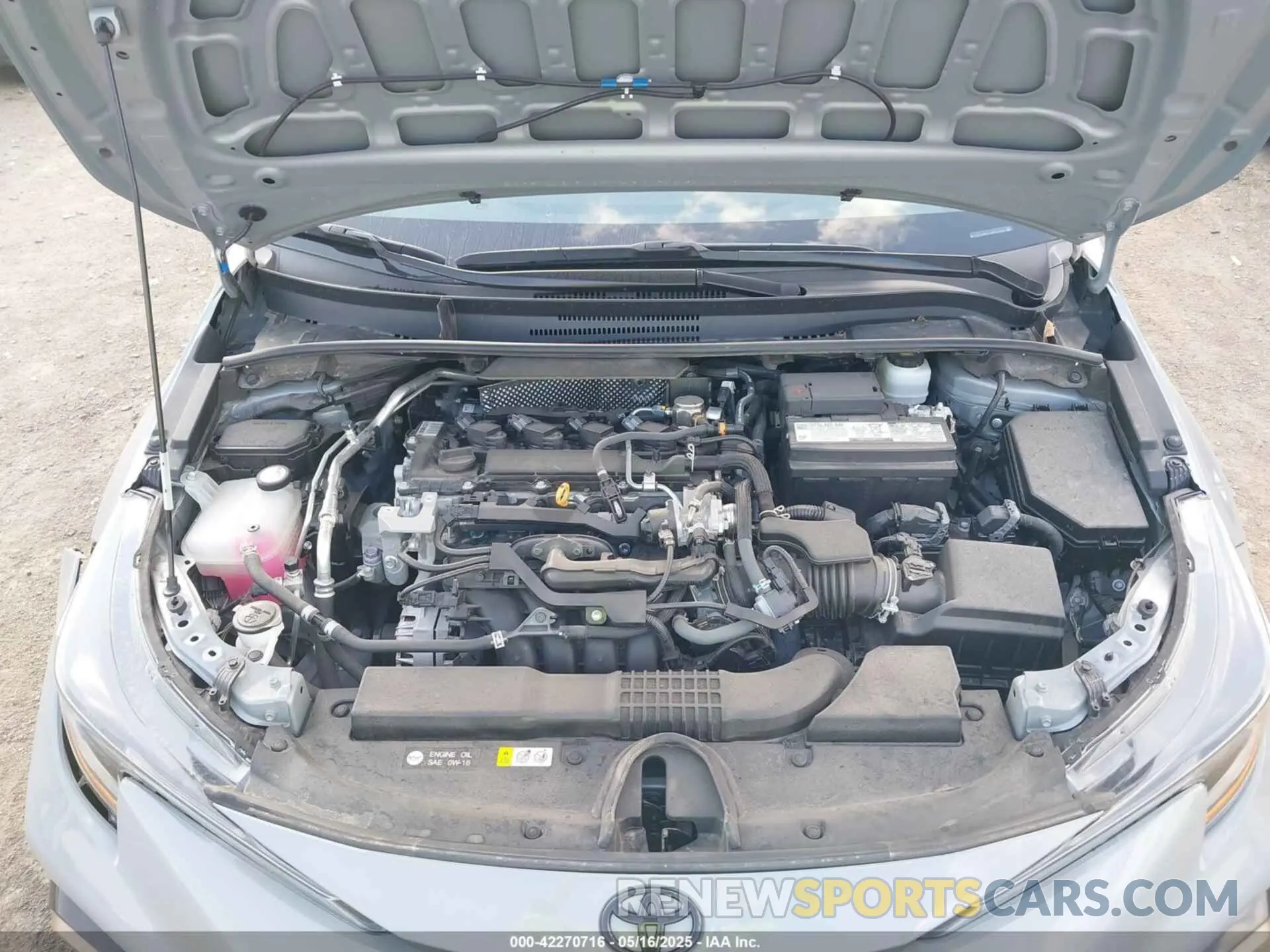 10 fotografías del automóvil dañado 5YFS4MCE3NP129987 TOYOTA COROLLA 2022