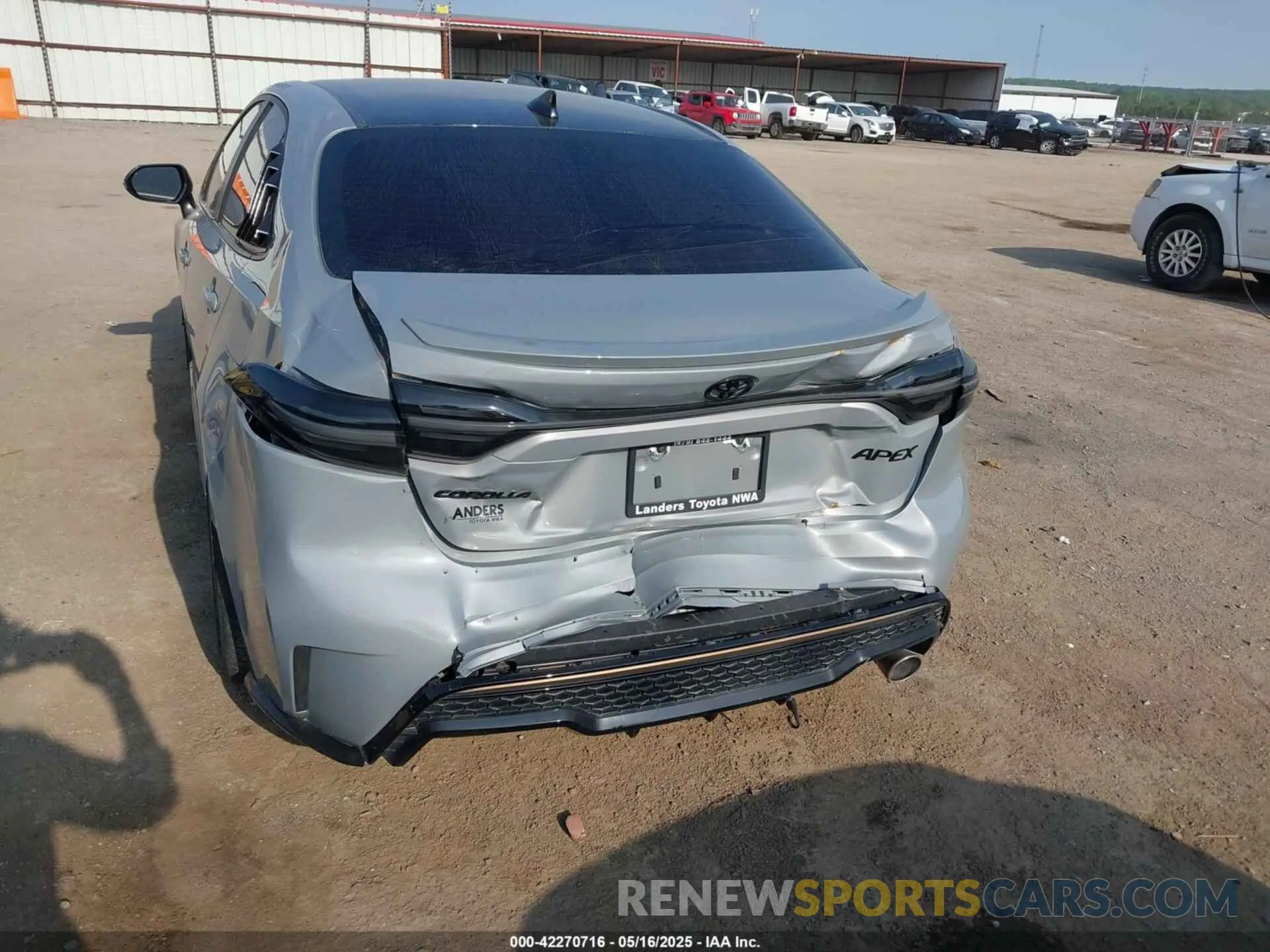 6 fotografías del automóvil dañado 5YFS4MCE3NP129987 TOYOTA COROLLA 2022
