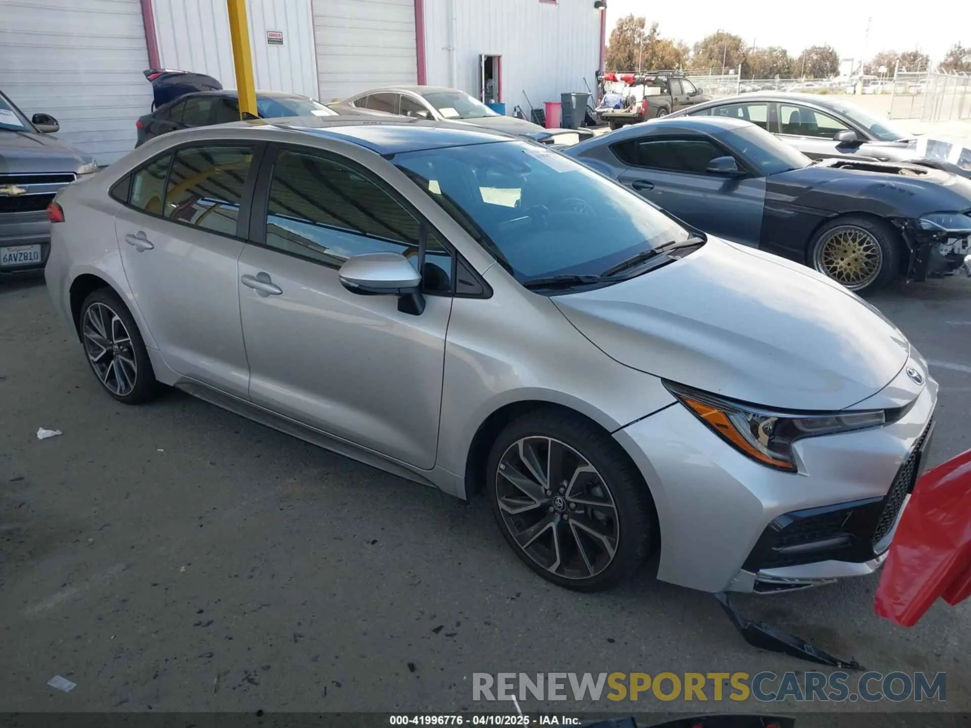 1 fotografías del automóvil dañado 5YFS4MCE3NP131626 TOYOTA COROLLA 2022
