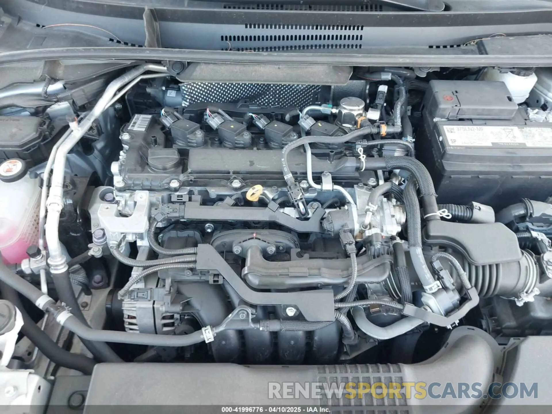 10 fotografías del automóvil dañado 5YFS4MCE3NP131626 TOYOTA COROLLA 2022
