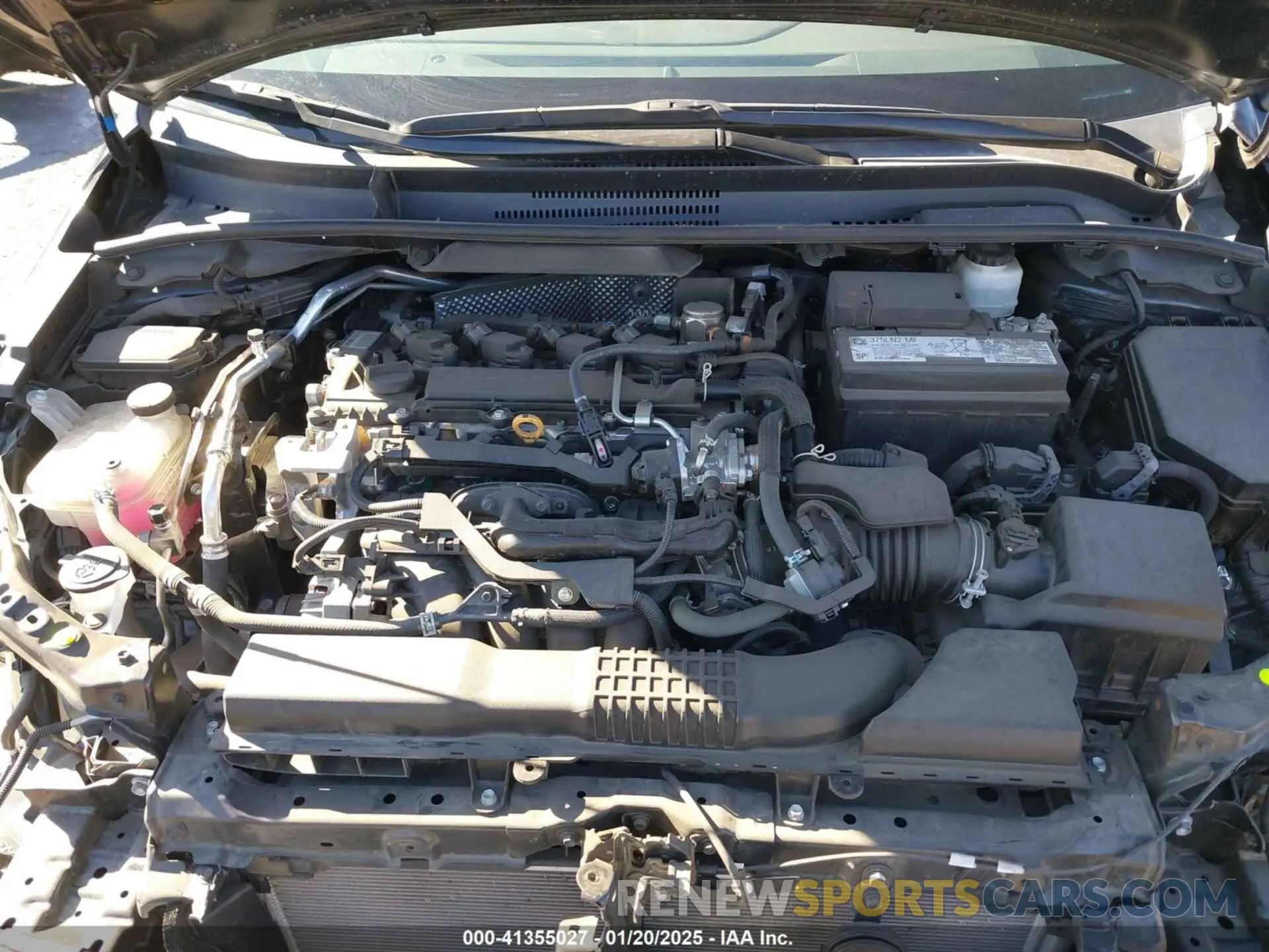 10 fotografías del automóvil dañado 5YFS4MCE4NP111790 TOYOTA COROLLA 2022