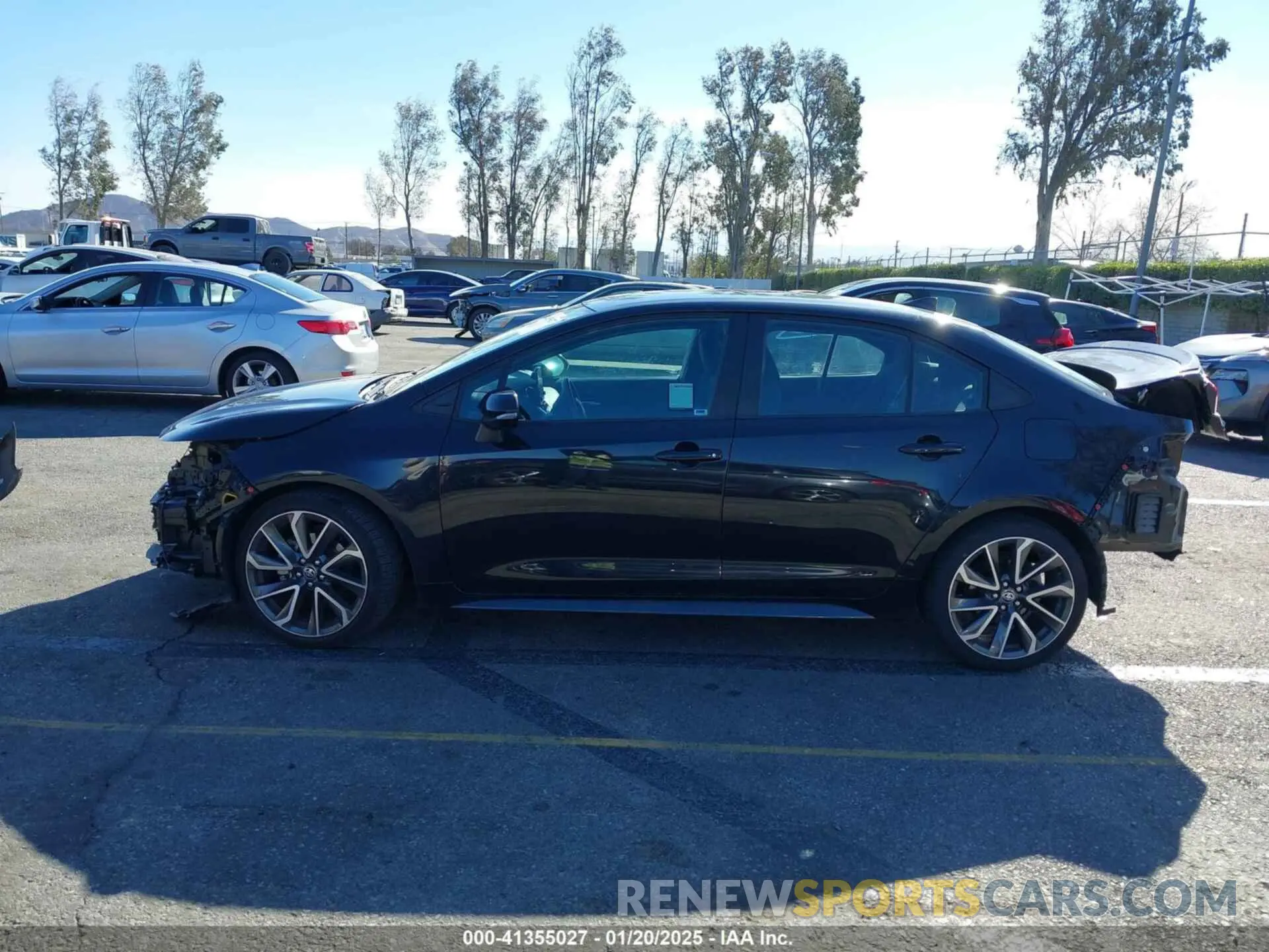 15 fotografías del automóvil dañado 5YFS4MCE4NP111790 TOYOTA COROLLA 2022