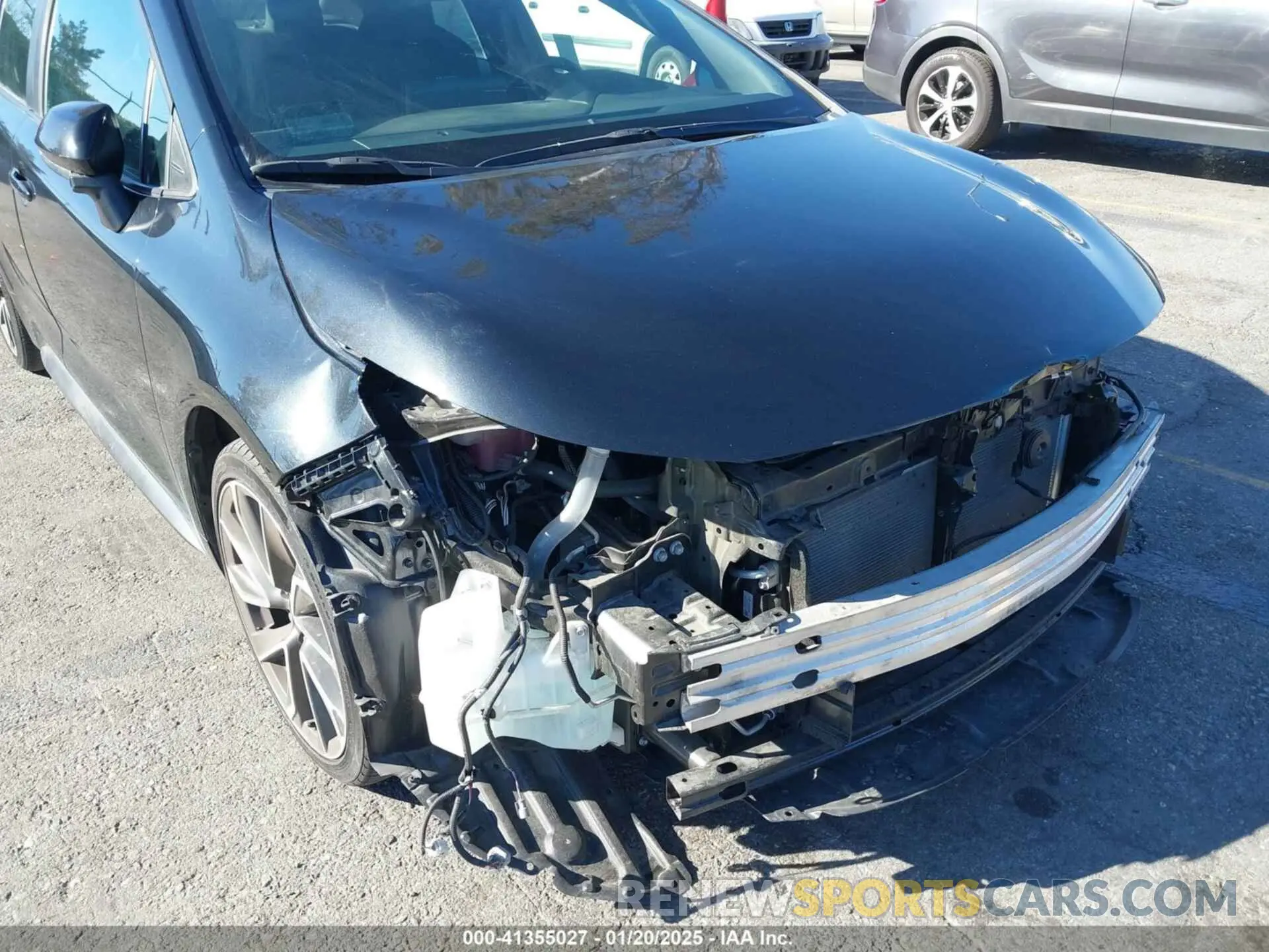 6 fotografías del automóvil dañado 5YFS4MCE4NP111790 TOYOTA COROLLA 2022