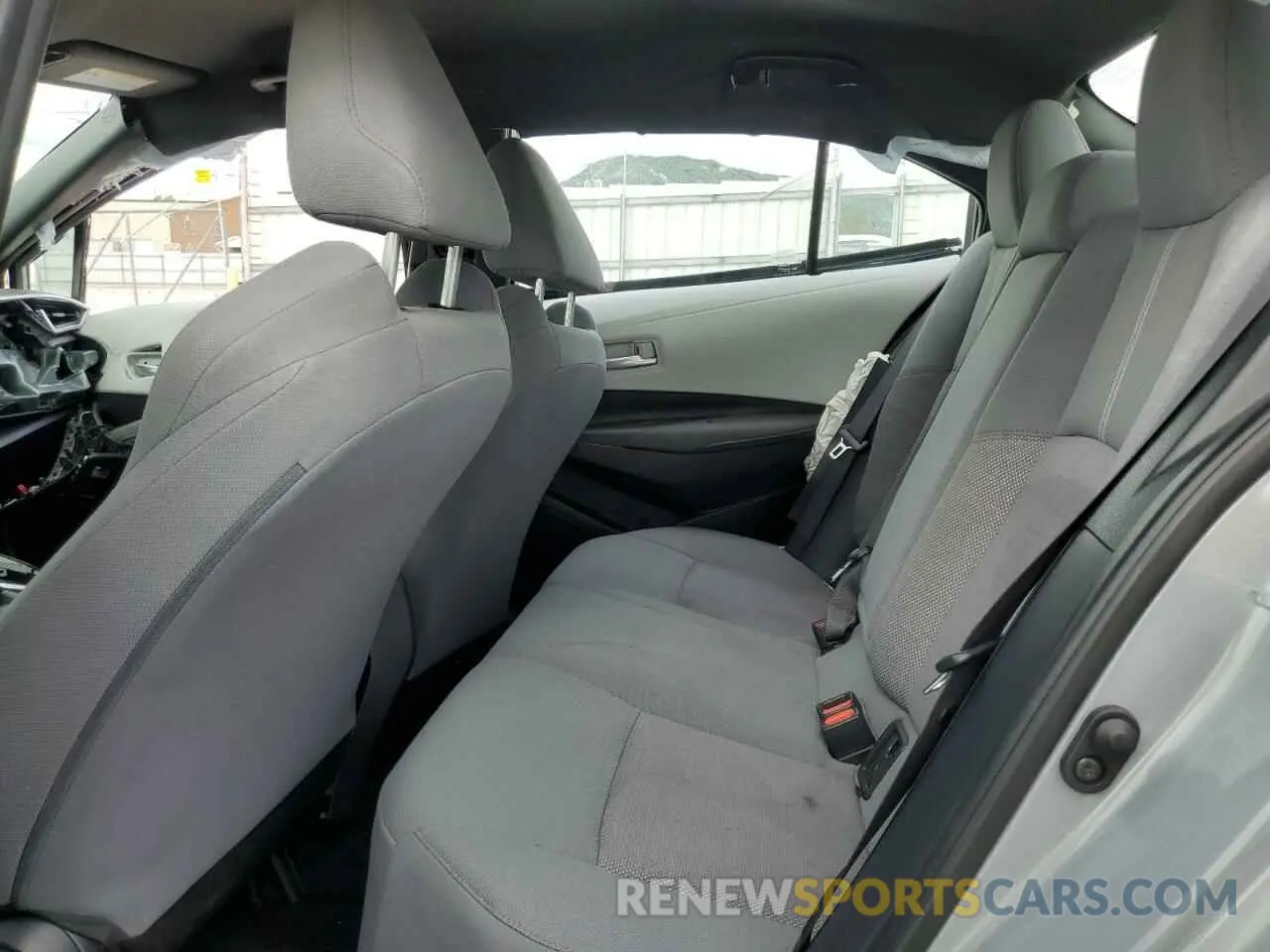 10 fotografías del automóvil dañado 5YFS4MCE4NP116455 TOYOTA COROLLA 2022