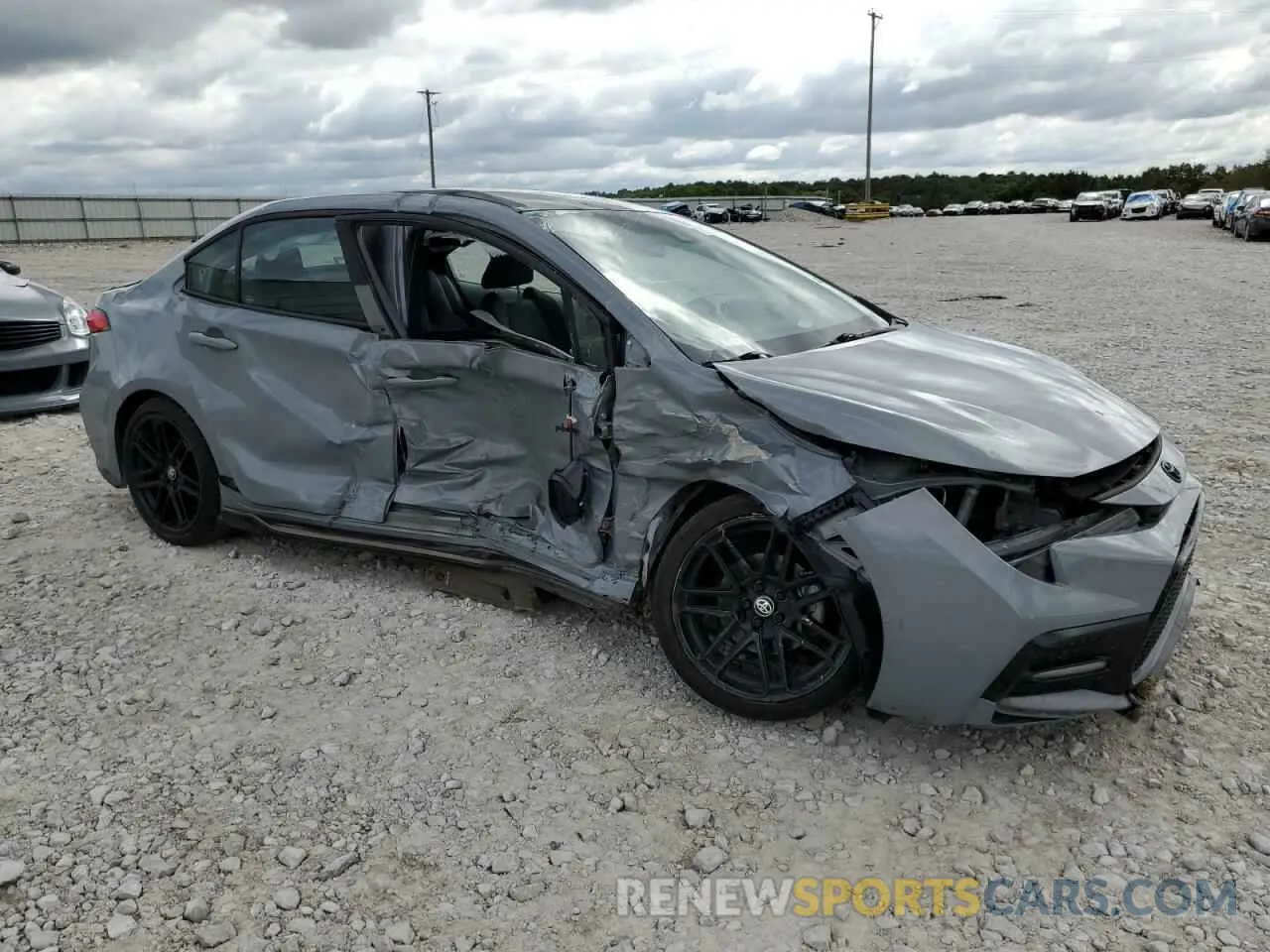 4 fotografías del automóvil dañado 5YFS4MCE4NP116455 TOYOTA COROLLA 2022