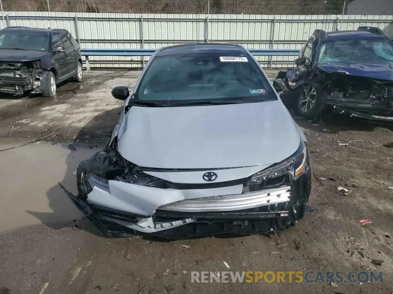 5 fotografías del automóvil dañado 5YFS4MCE4NP118545 TOYOTA COROLLA 2022