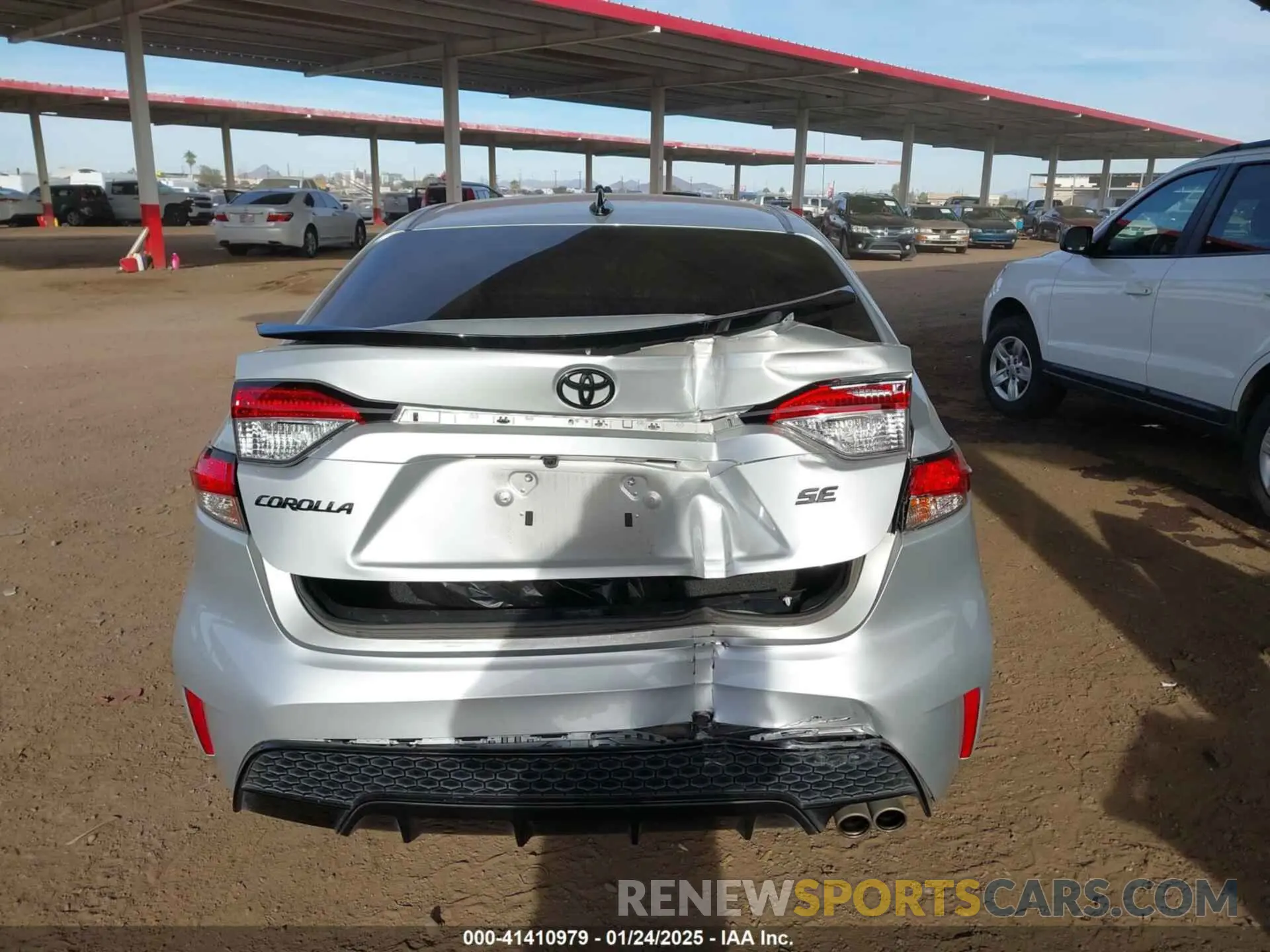 16 fotografías del automóvil dañado 5YFS4MCE4NP123325 TOYOTA COROLLA 2022