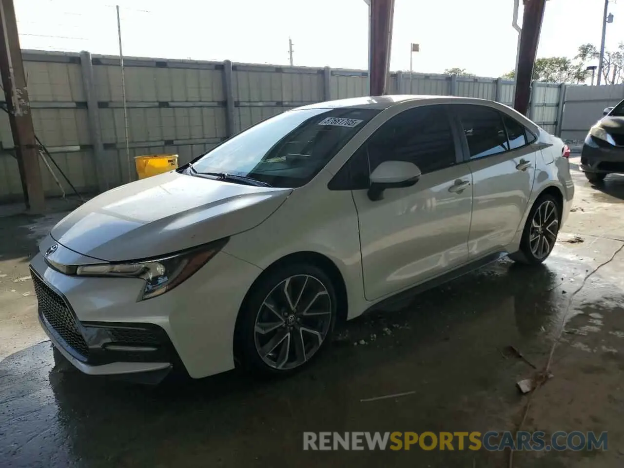 1 fotografías del automóvil dañado 5YFS4MCE4NP131313 TOYOTA COROLLA 2022