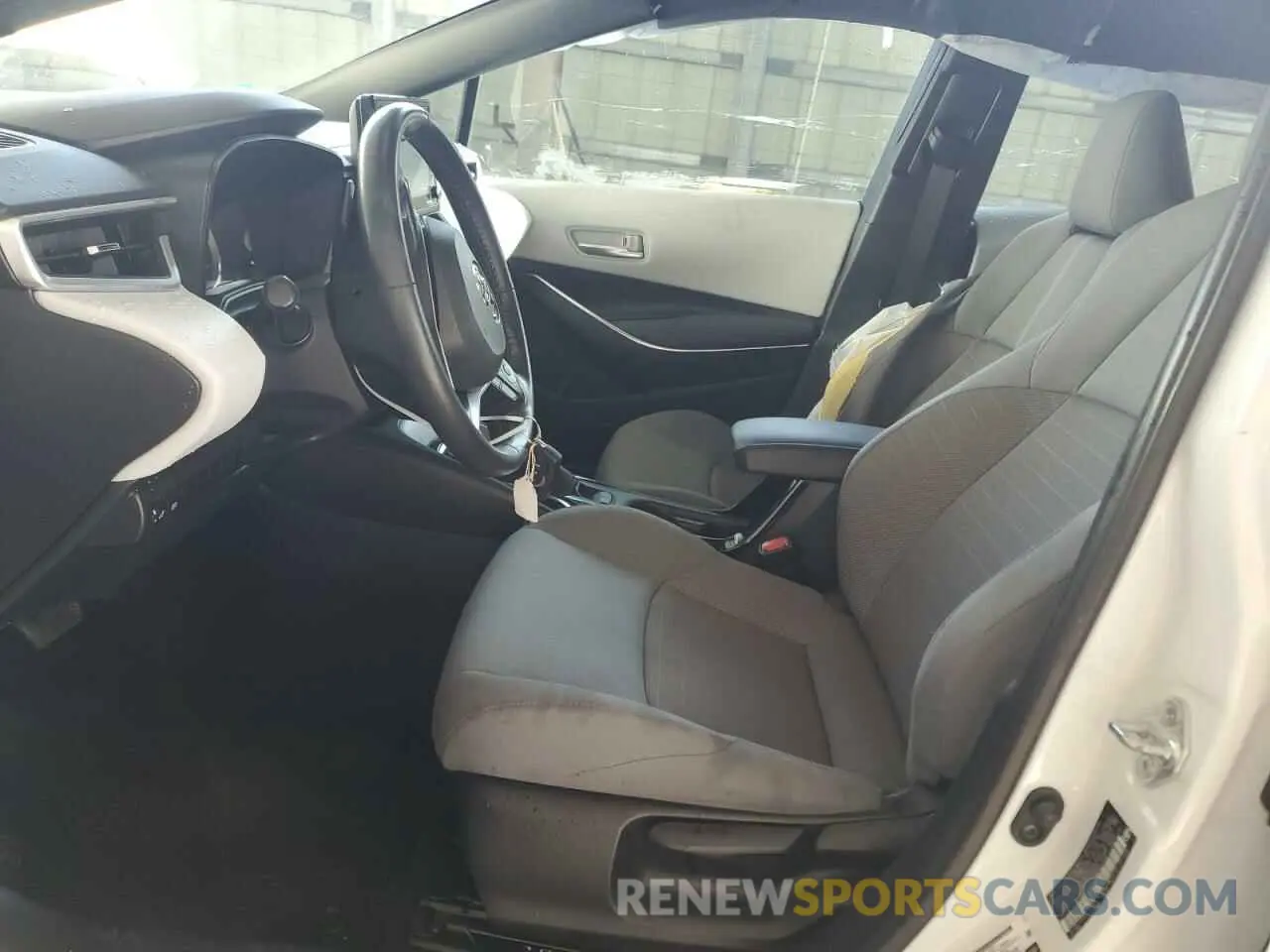 7 fotografías del automóvil dañado 5YFS4MCE4NP131313 TOYOTA COROLLA 2022