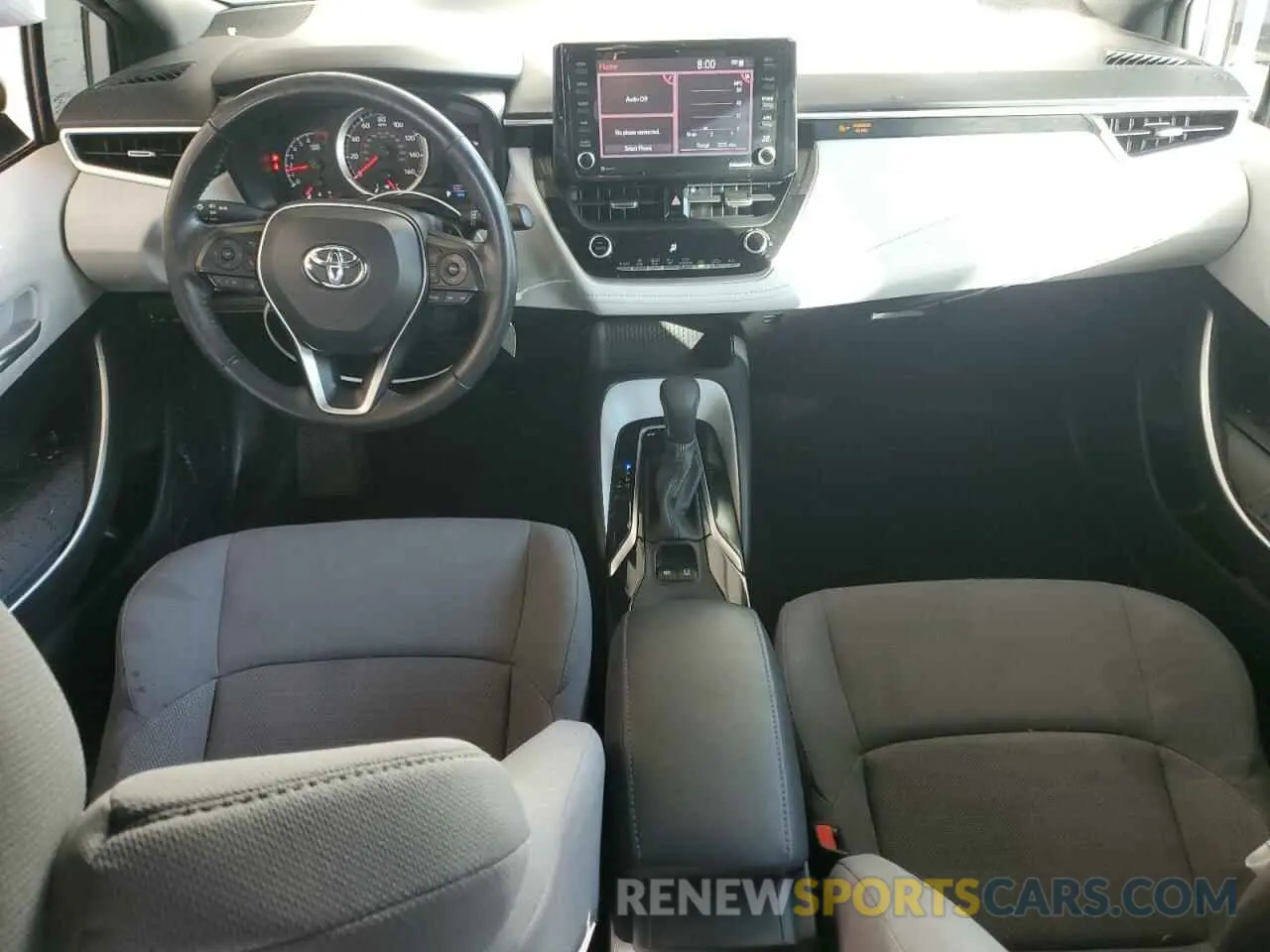 8 fotografías del automóvil dañado 5YFS4MCE4NP131313 TOYOTA COROLLA 2022