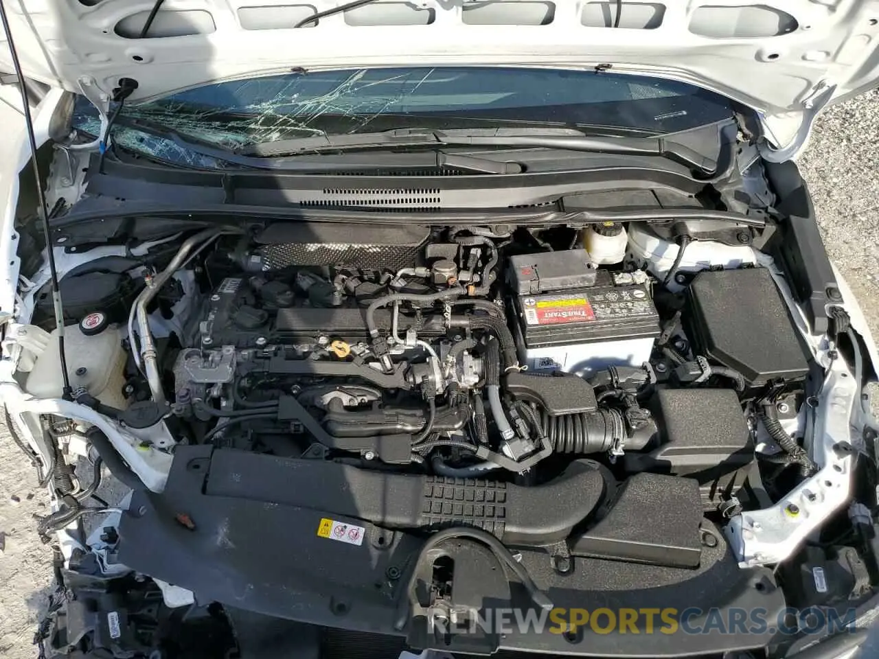 12 fotografías del automóvil dañado 5YFS4MCE4NP131909 TOYOTA COROLLA 2022