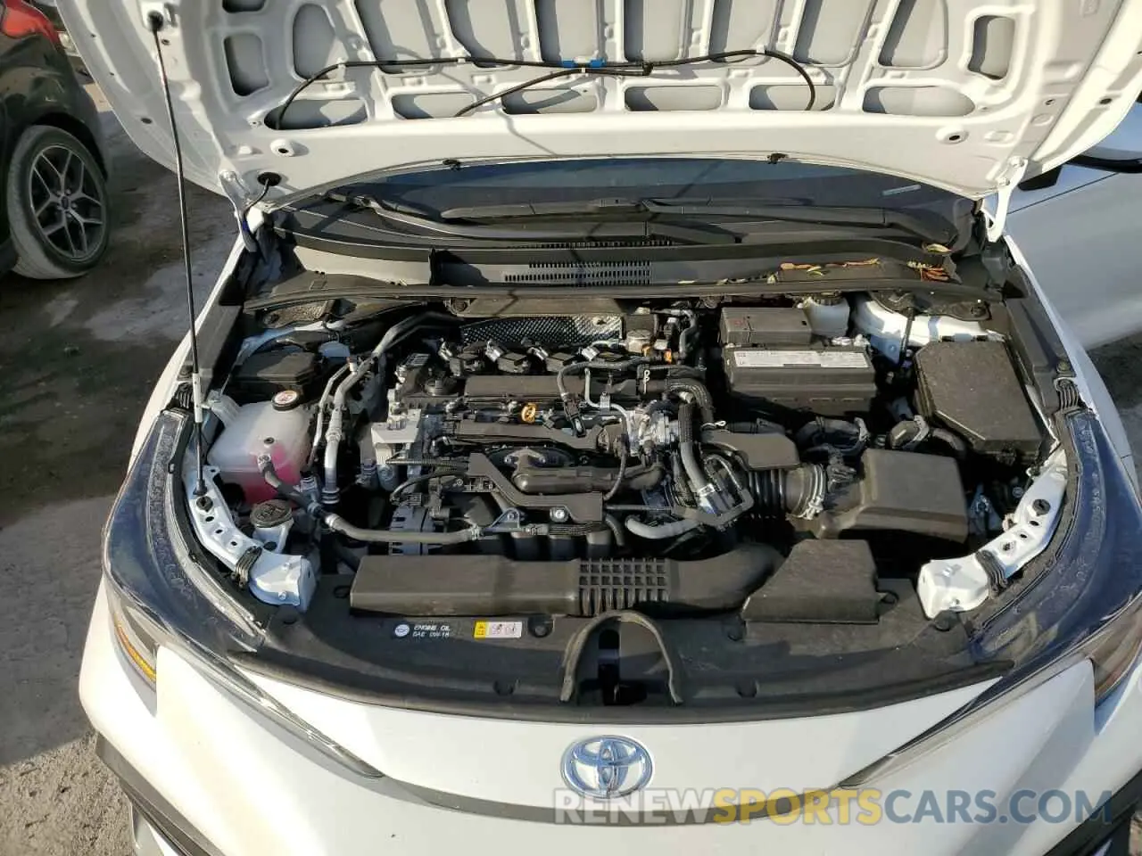 7 fotografías del automóvil dañado 5YFS4MCE5NP103228 TOYOTA COROLLA 2022