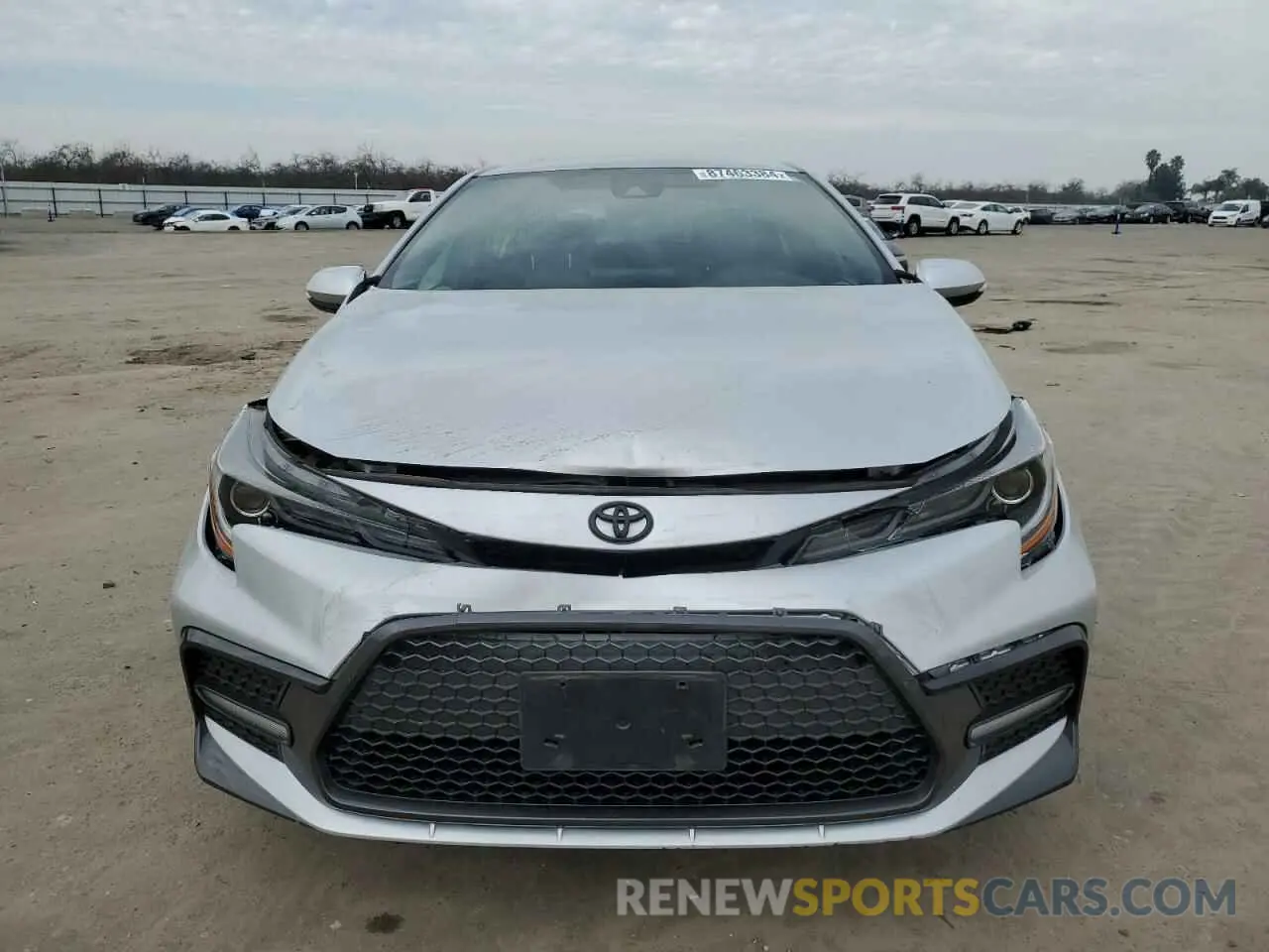 5 fotografías del automóvil dañado 5YFS4MCE5NP106453 TOYOTA COROLLA 2022