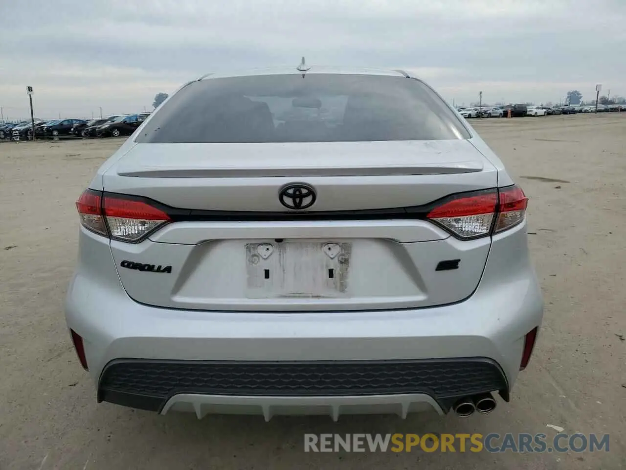 6 fotografías del automóvil dañado 5YFS4MCE5NP106453 TOYOTA COROLLA 2022
