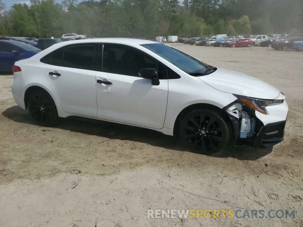 4 fotografías del automóvil dañado 5YFS4MCE5NP109692 TOYOTA COROLLA 2022