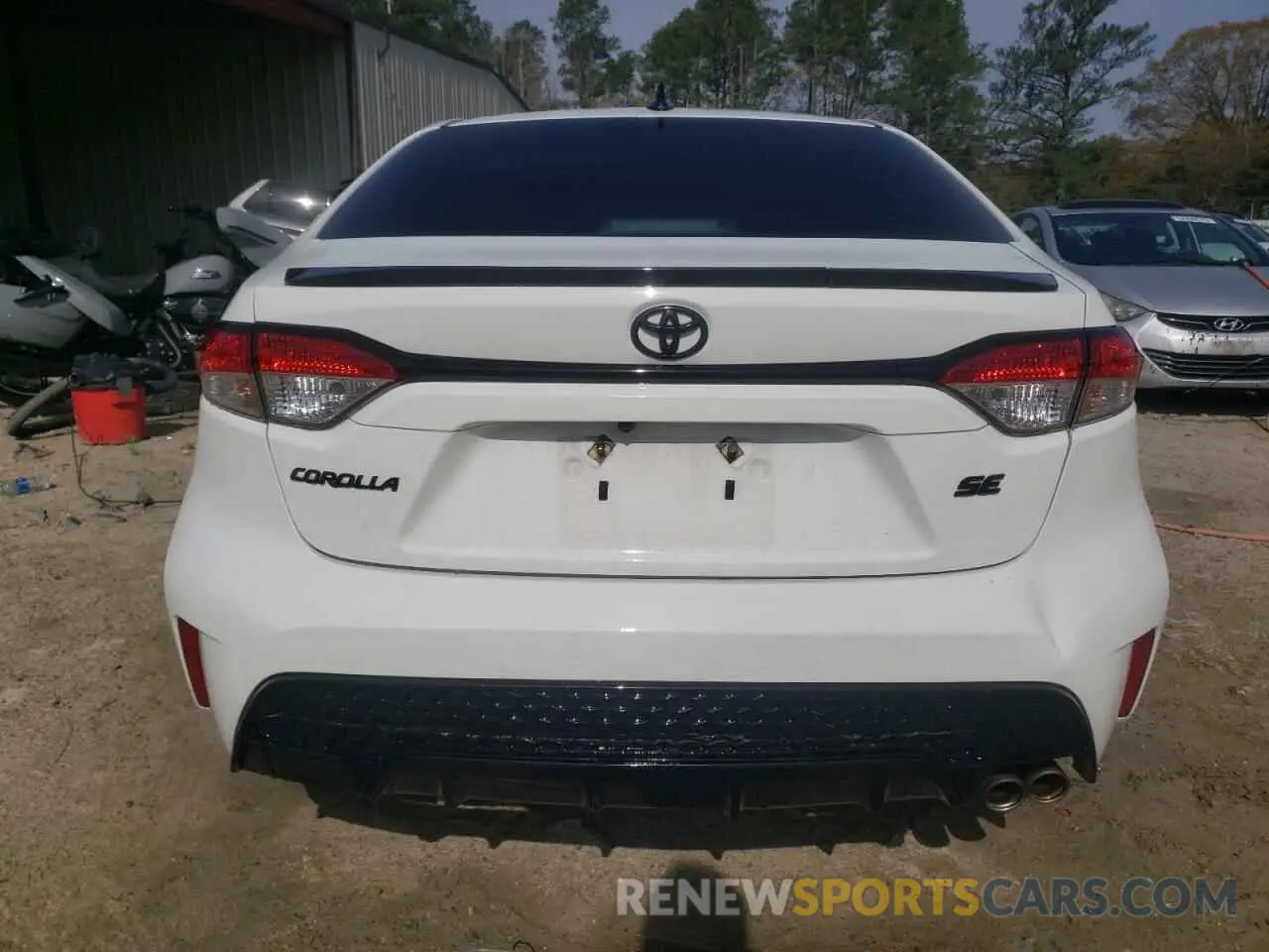 6 fotografías del automóvil dañado 5YFS4MCE5NP109692 TOYOTA COROLLA 2022