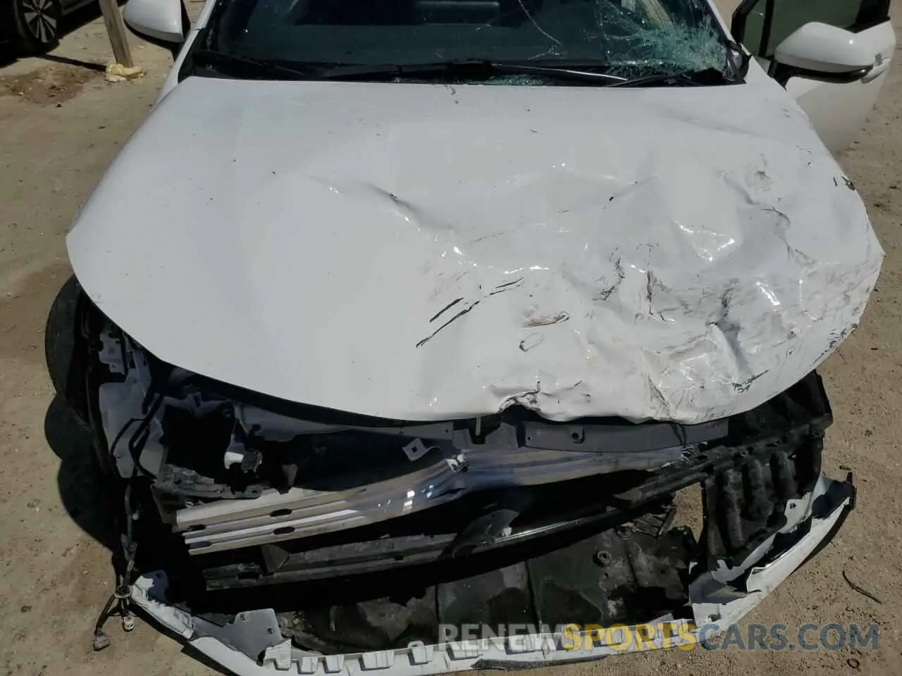 11 fotografías del automóvil dañado 5YFS4MCE6NP103318 TOYOTA COROLLA 2022