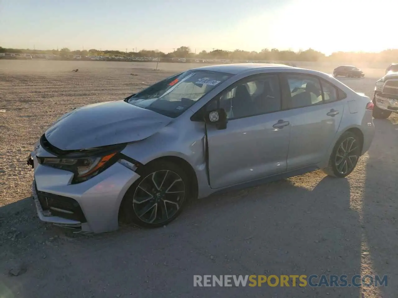 1 fotografías del automóvil dañado 5YFS4MCE6NP104095 TOYOTA COROLLA 2022