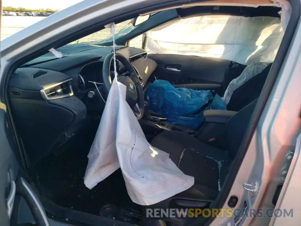 7 fotografías del automóvil dañado 5YFS4MCE6NP104095 TOYOTA COROLLA 2022