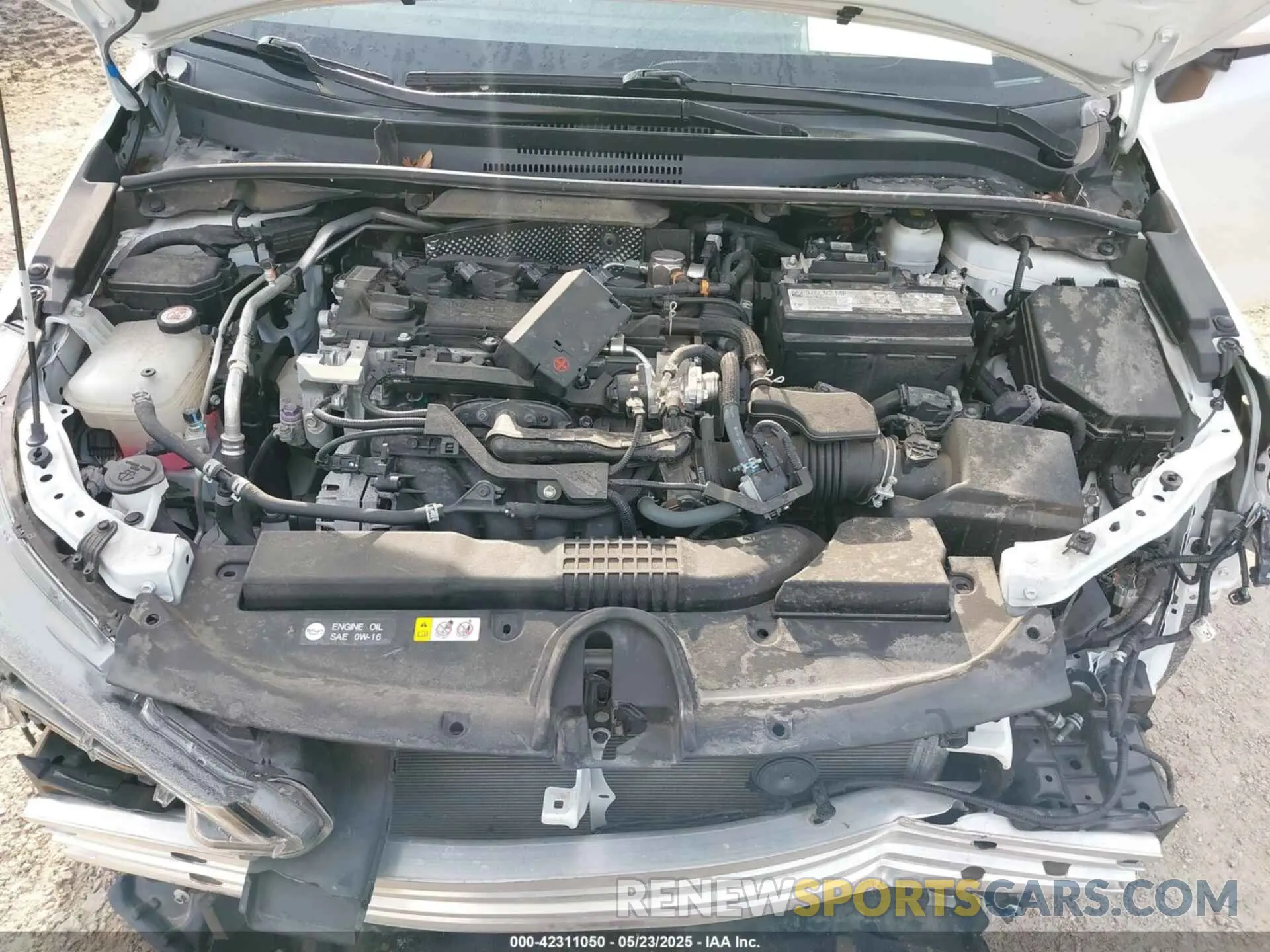 10 fotografías del automóvil dañado 5YFS4MCE6NP108714 TOYOTA COROLLA 2022