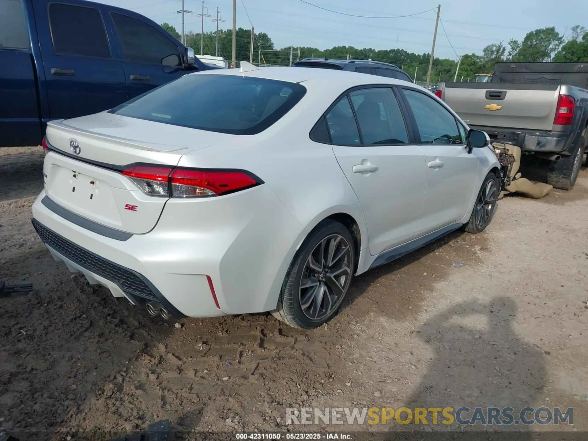 4 fotografías del automóvil dañado 5YFS4MCE6NP108714 TOYOTA COROLLA 2022