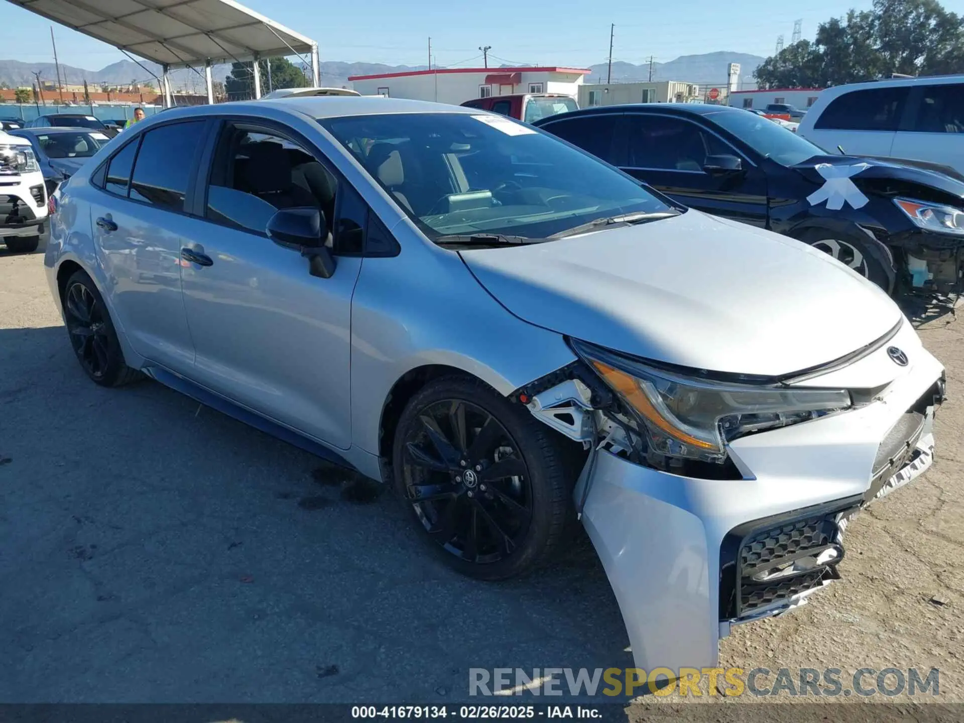 1 fotografías del automóvil dañado 5YFS4MCE6NP111970 TOYOTA COROLLA 2022