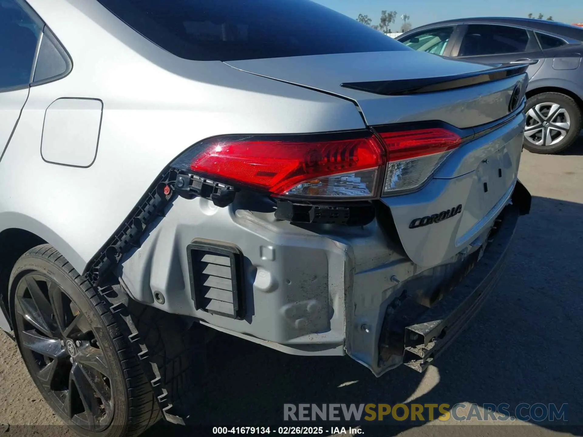 6 fotografías del automóvil dañado 5YFS4MCE6NP111970 TOYOTA COROLLA 2022
