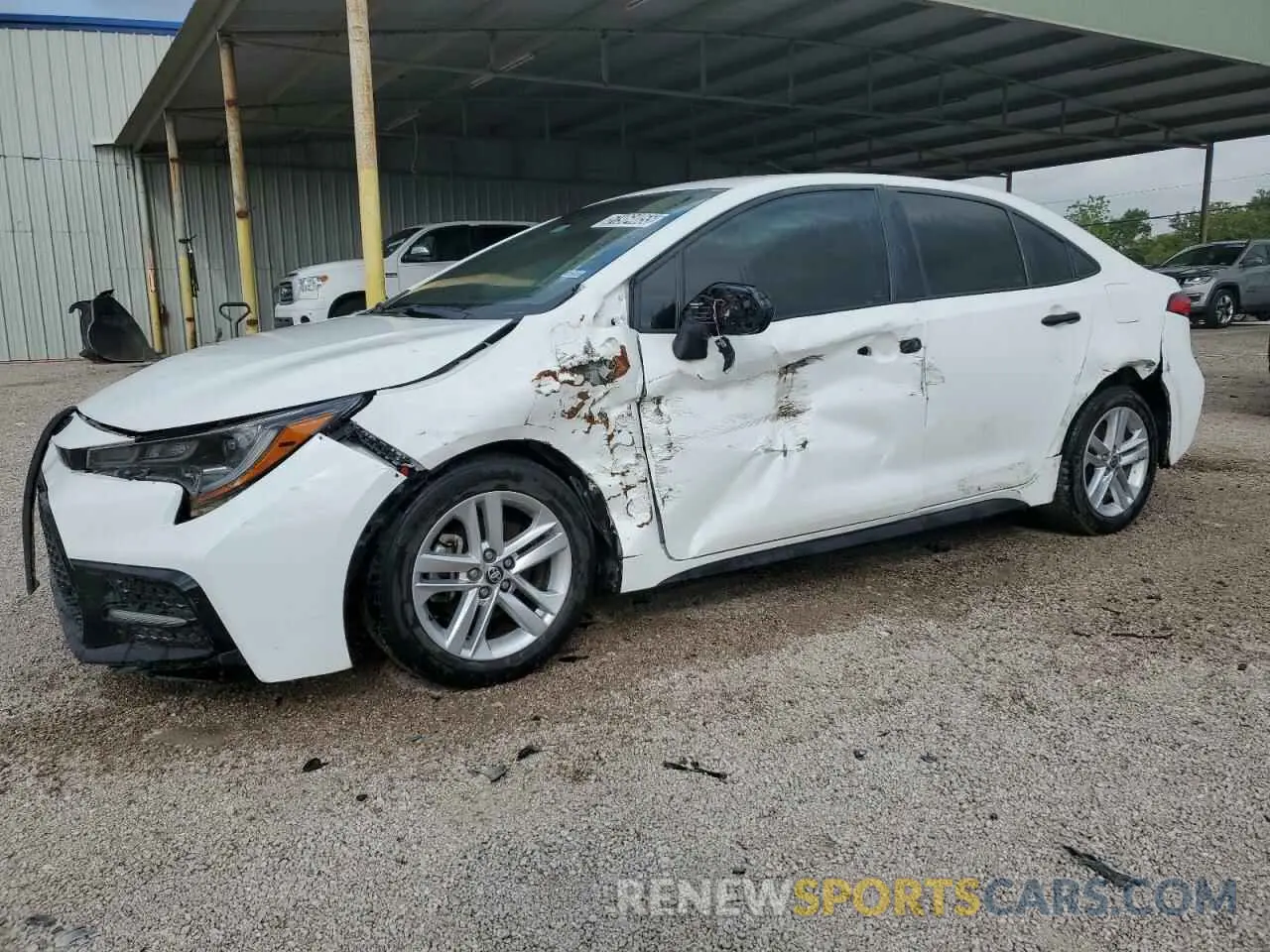 1 fotografías del automóvil dañado 5YFS4MCE6NP113167 TOYOTA COROLLA 2022