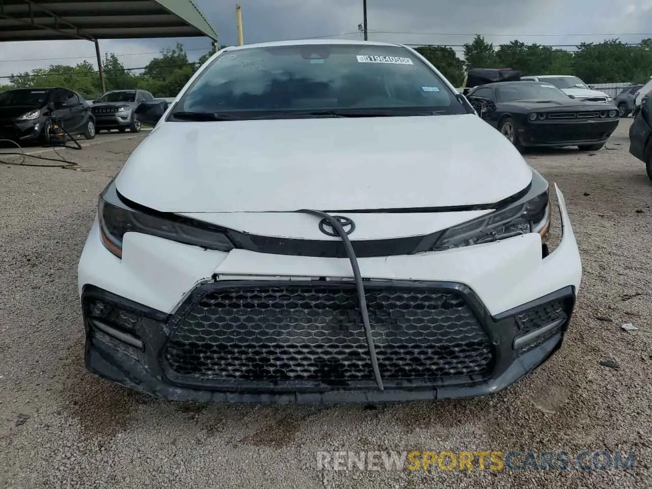 5 fotografías del automóvil dañado 5YFS4MCE6NP113167 TOYOTA COROLLA 2022