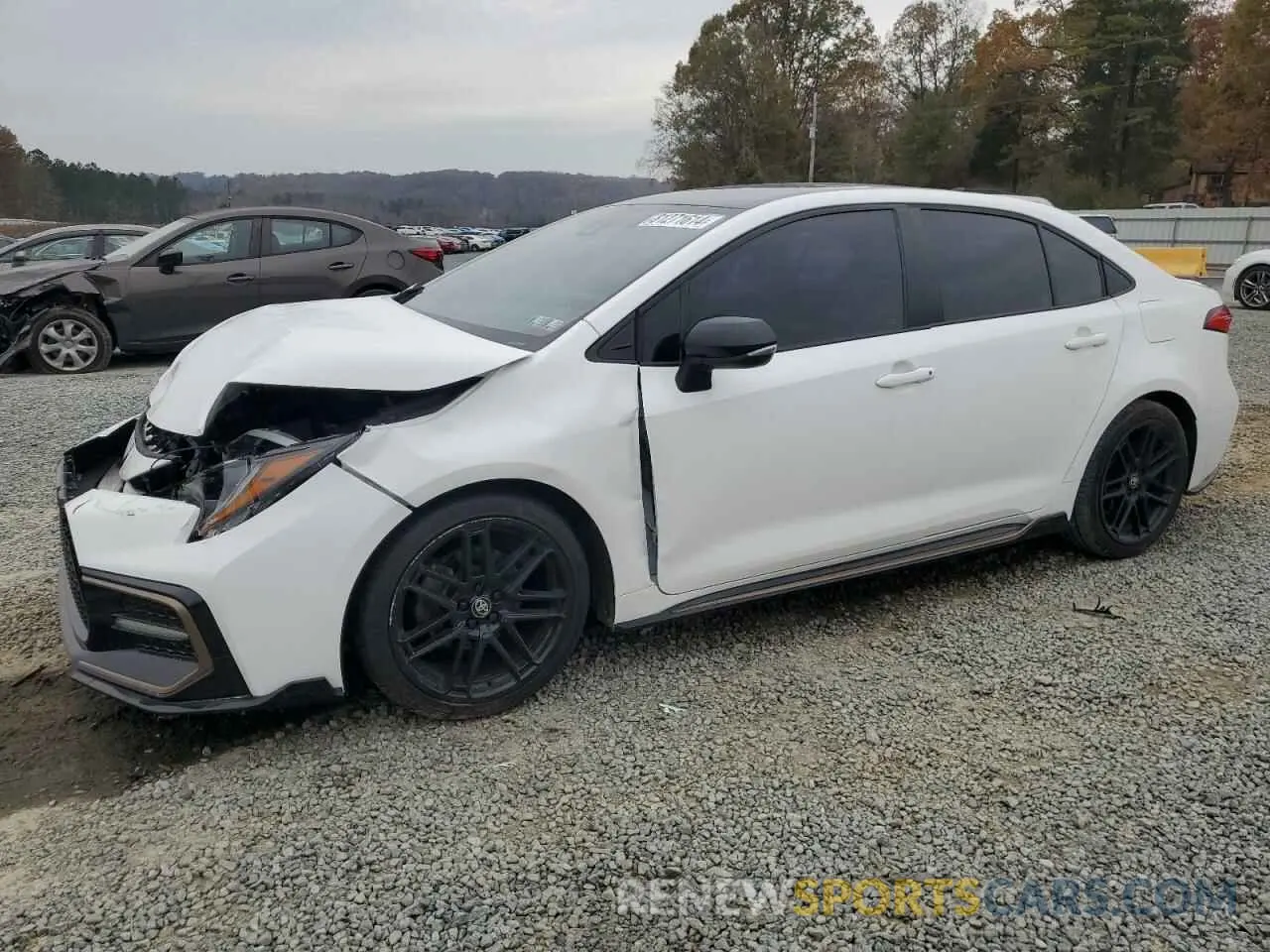 1 fotografías del automóvil dañado 5YFS4MCE6NP114304 TOYOTA COROLLA 2022