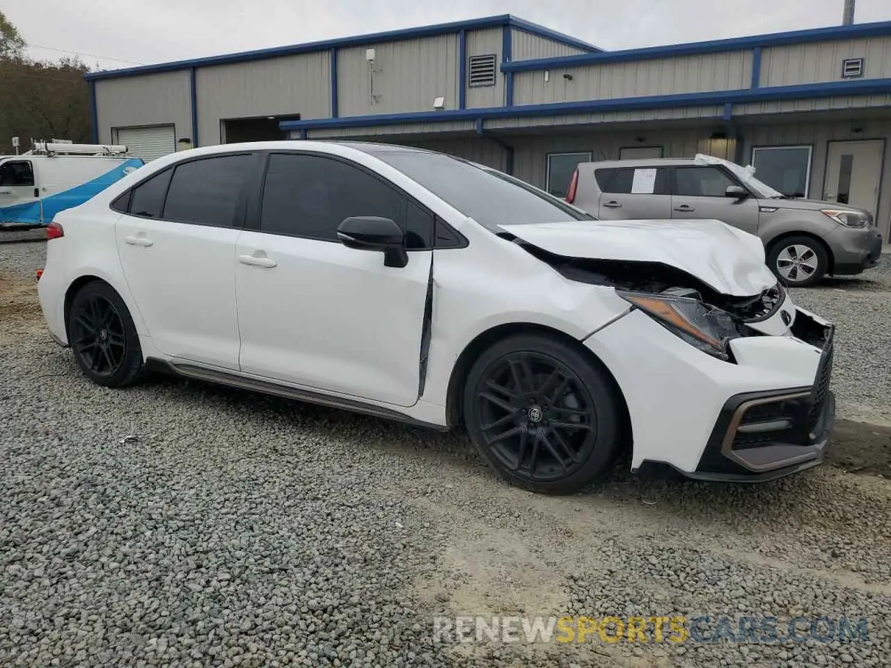4 fotografías del automóvil dañado 5YFS4MCE6NP114304 TOYOTA COROLLA 2022