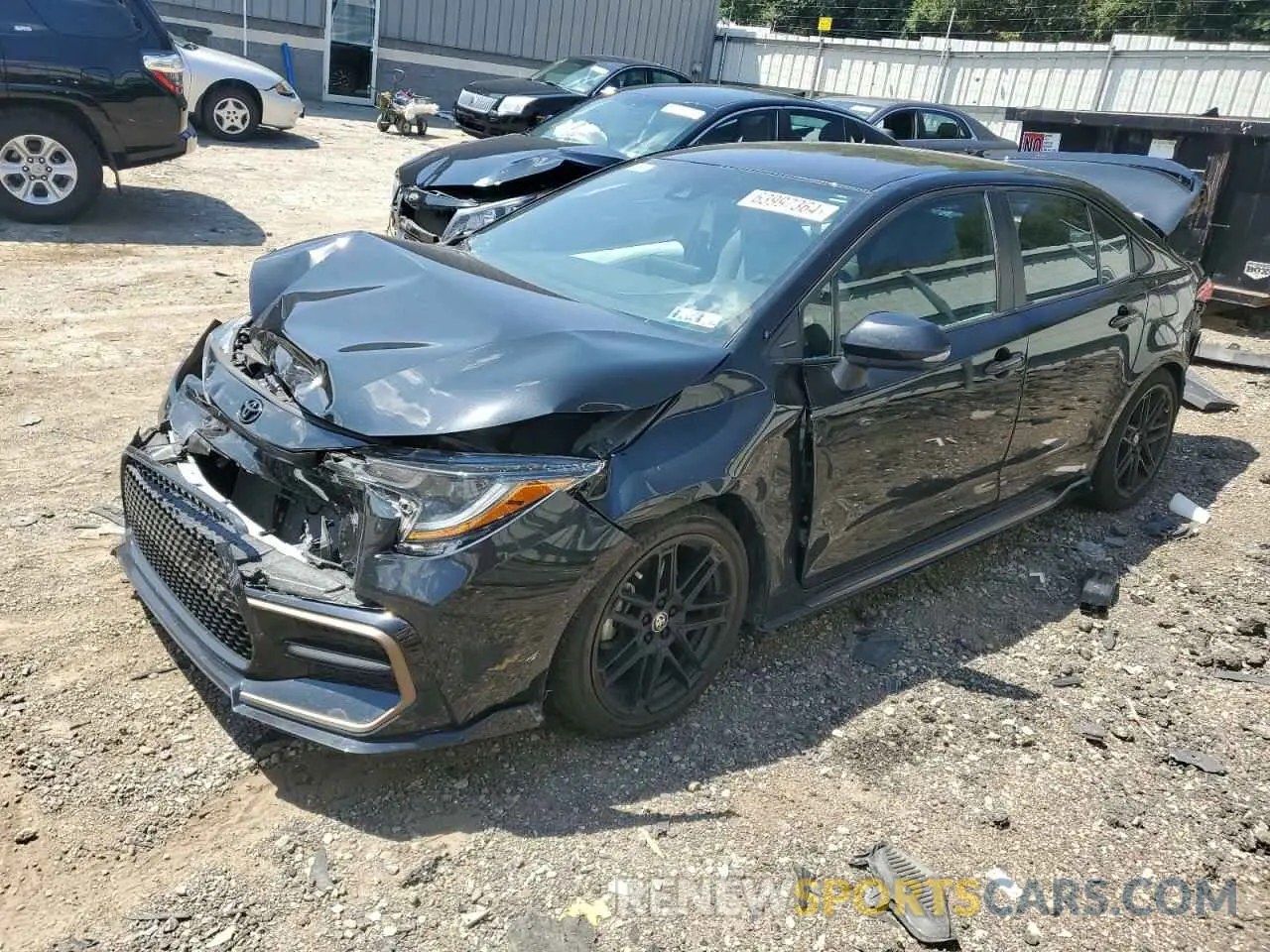 1 fotografías del automóvil dañado 5YFS4MCE6NP118756 TOYOTA COROLLA 2022
