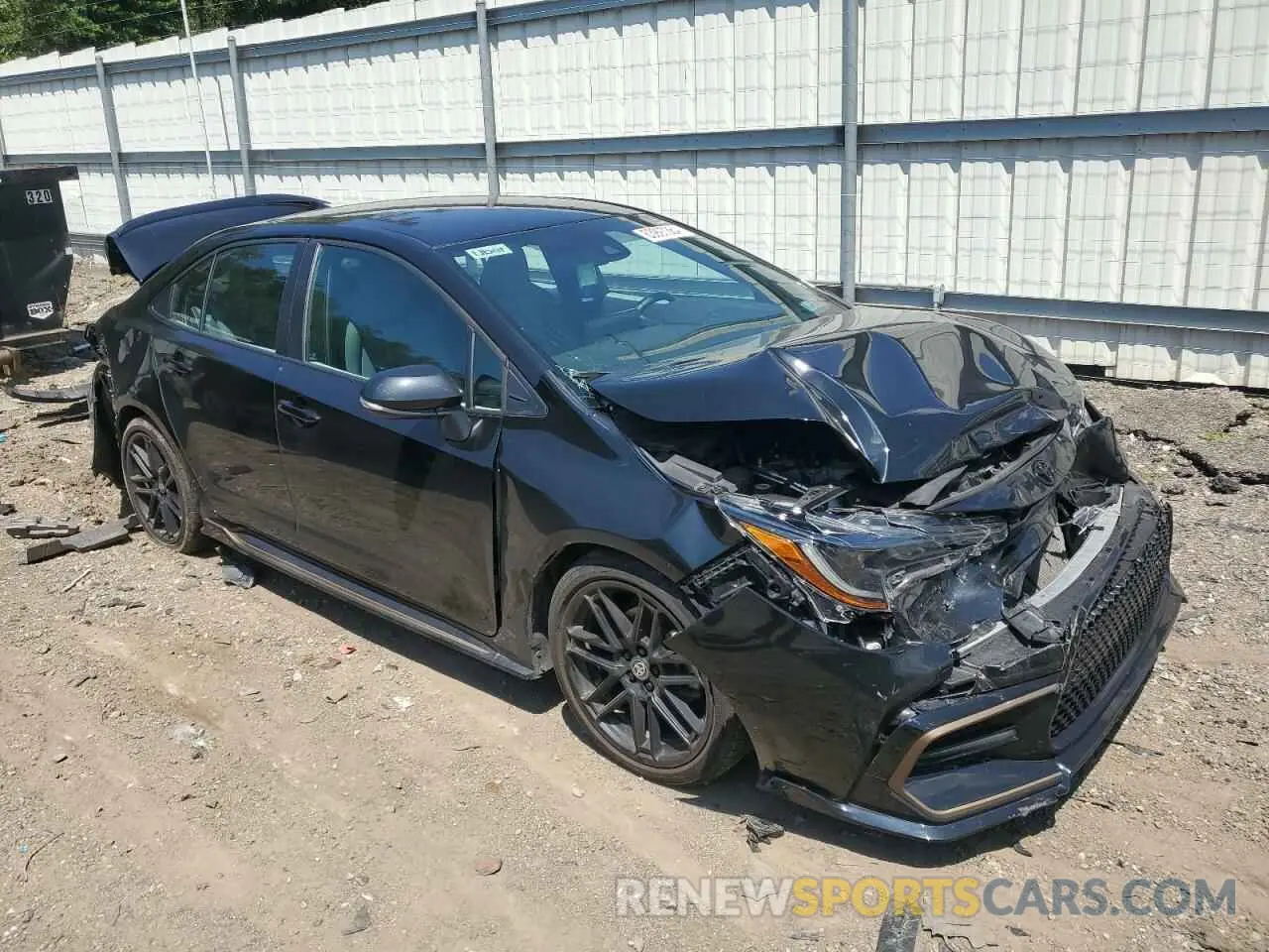 4 fotografías del automóvil dañado 5YFS4MCE6NP118756 TOYOTA COROLLA 2022
