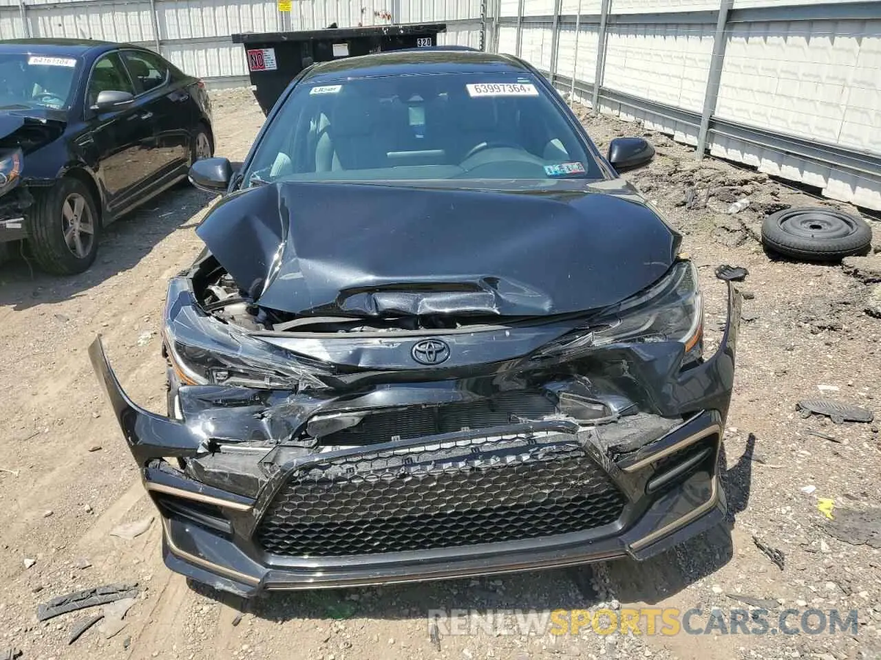 5 fotografías del automóvil dañado 5YFS4MCE6NP118756 TOYOTA COROLLA 2022