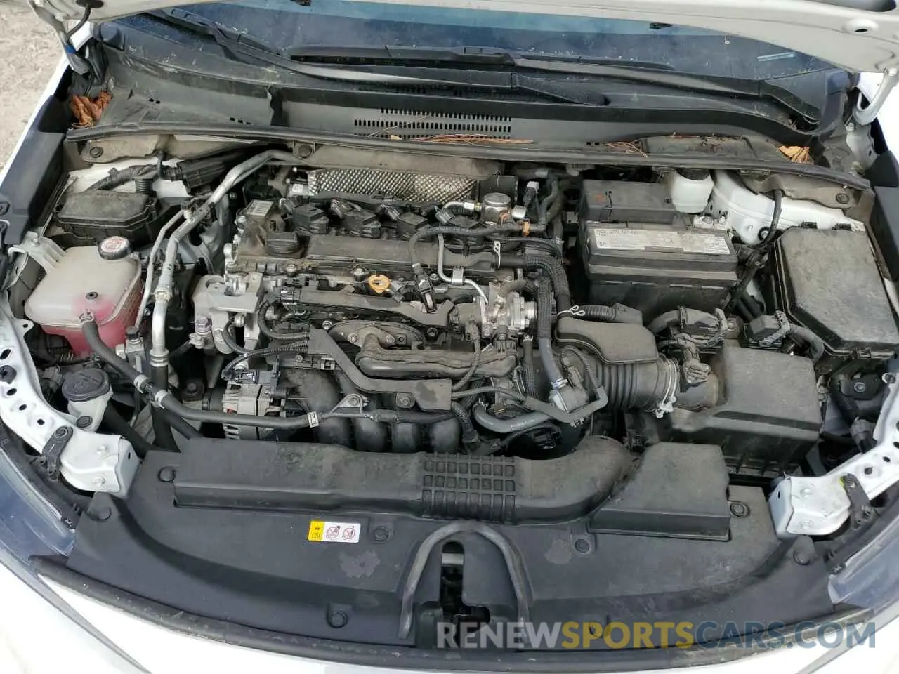 11 fotografías del automóvil dañado 5YFS4MCE6NP121219 TOYOTA COROLLA 2022