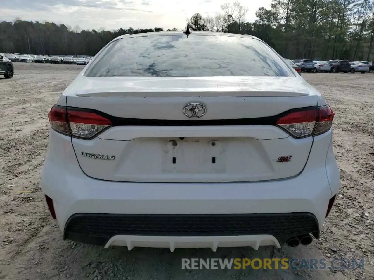 6 fotografías del automóvil dañado 5YFS4MCE6NP121219 TOYOTA COROLLA 2022