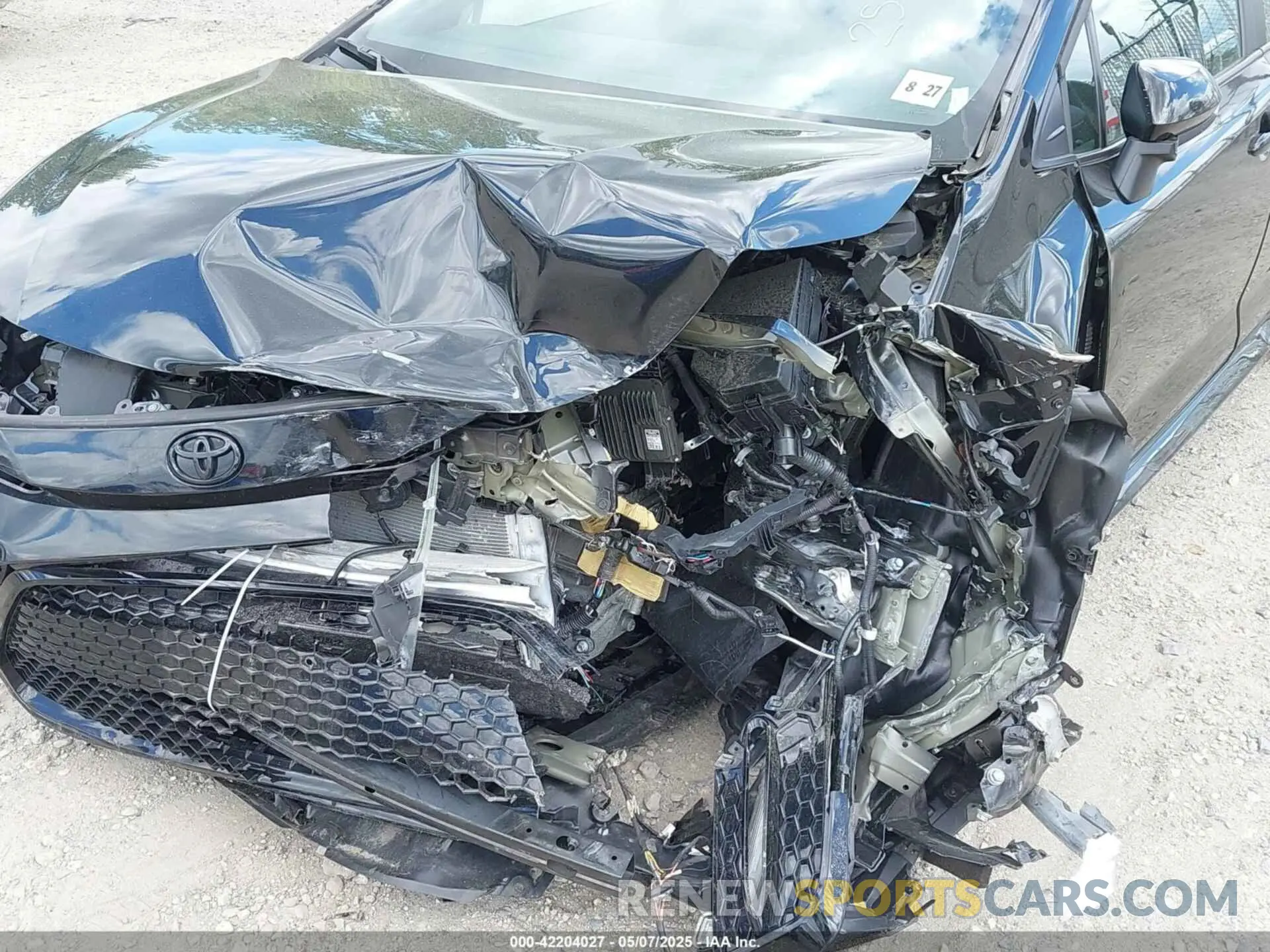 6 fotografías del automóvil dañado 5YFS4MCE6NP127683 TOYOTA COROLLA 2022