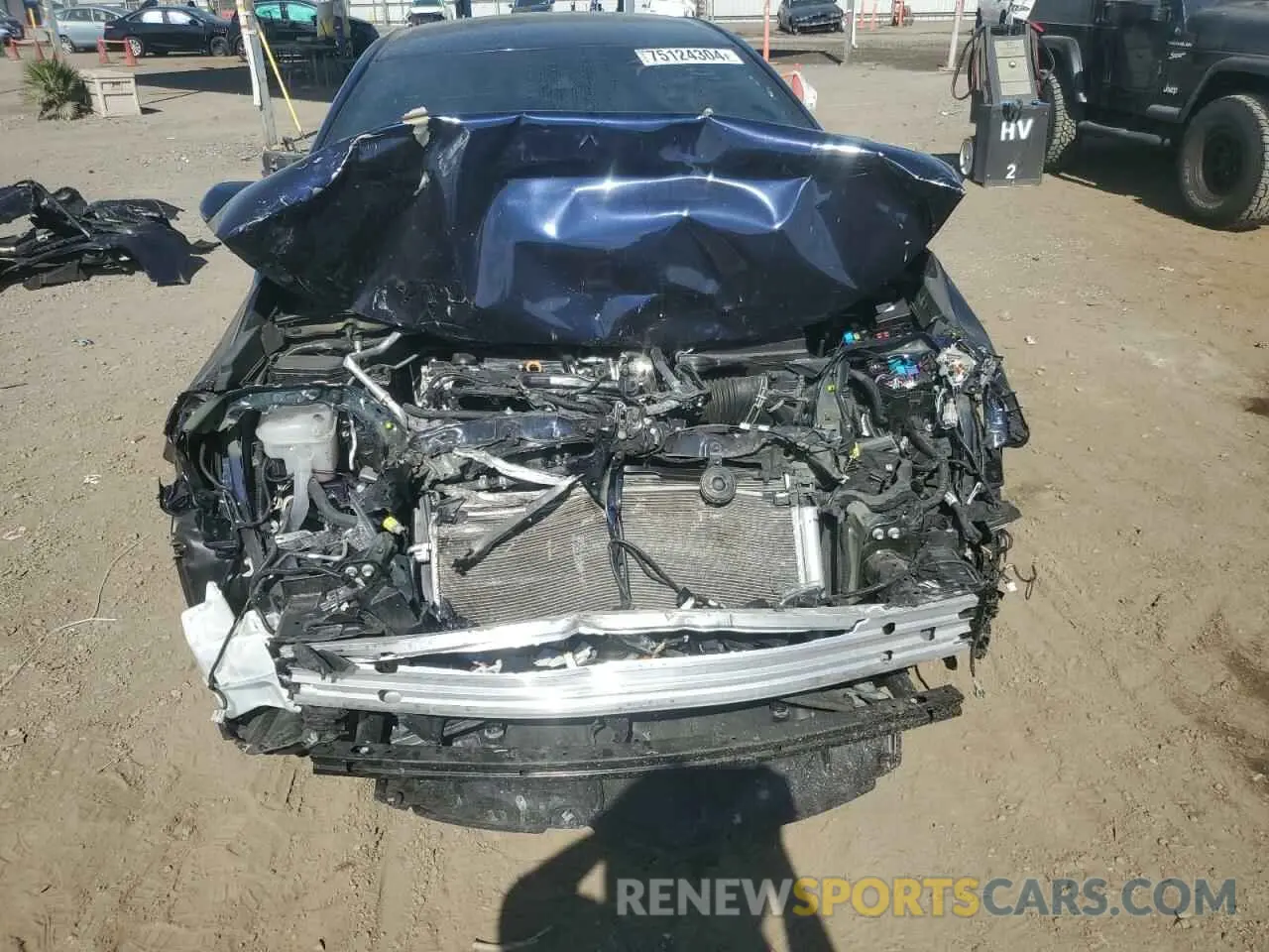 5 fotografías del automóvil dañado 5YFS4MCE6NP128221 TOYOTA COROLLA 2022