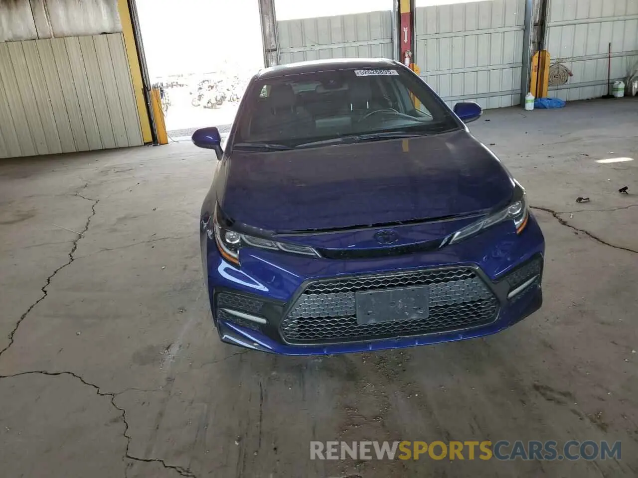 5 fotografías del automóvil dañado 5YFS4MCE6NP129191 TOYOTA COROLLA 2022