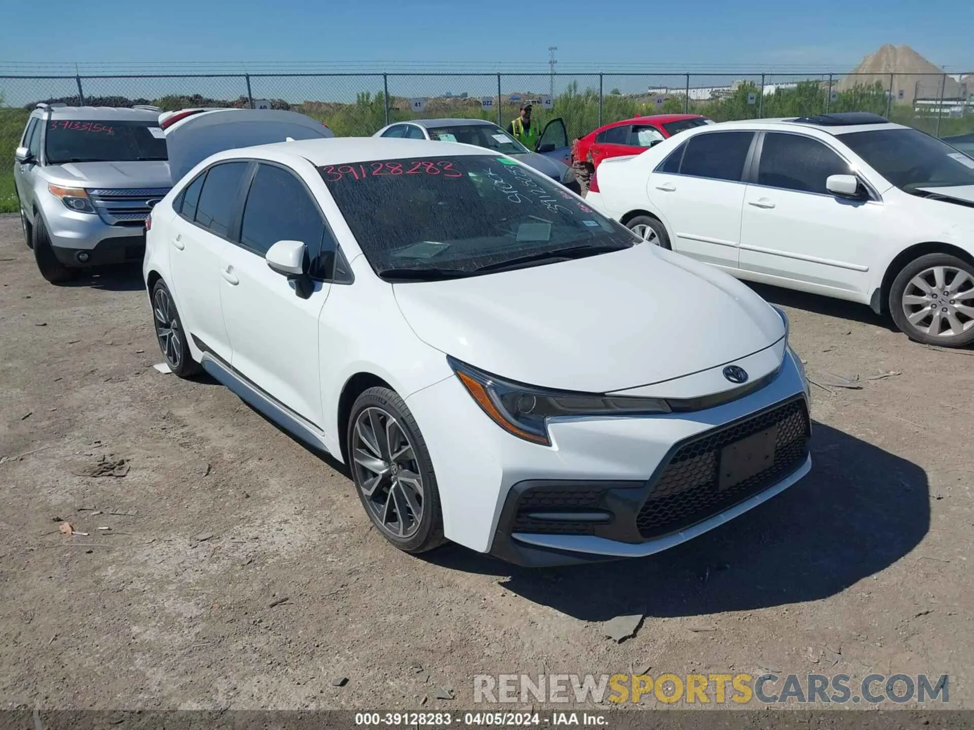 1 fotografías del automóvil dañado 5YFS4MCE6NP132060 TOYOTA COROLLA 2022