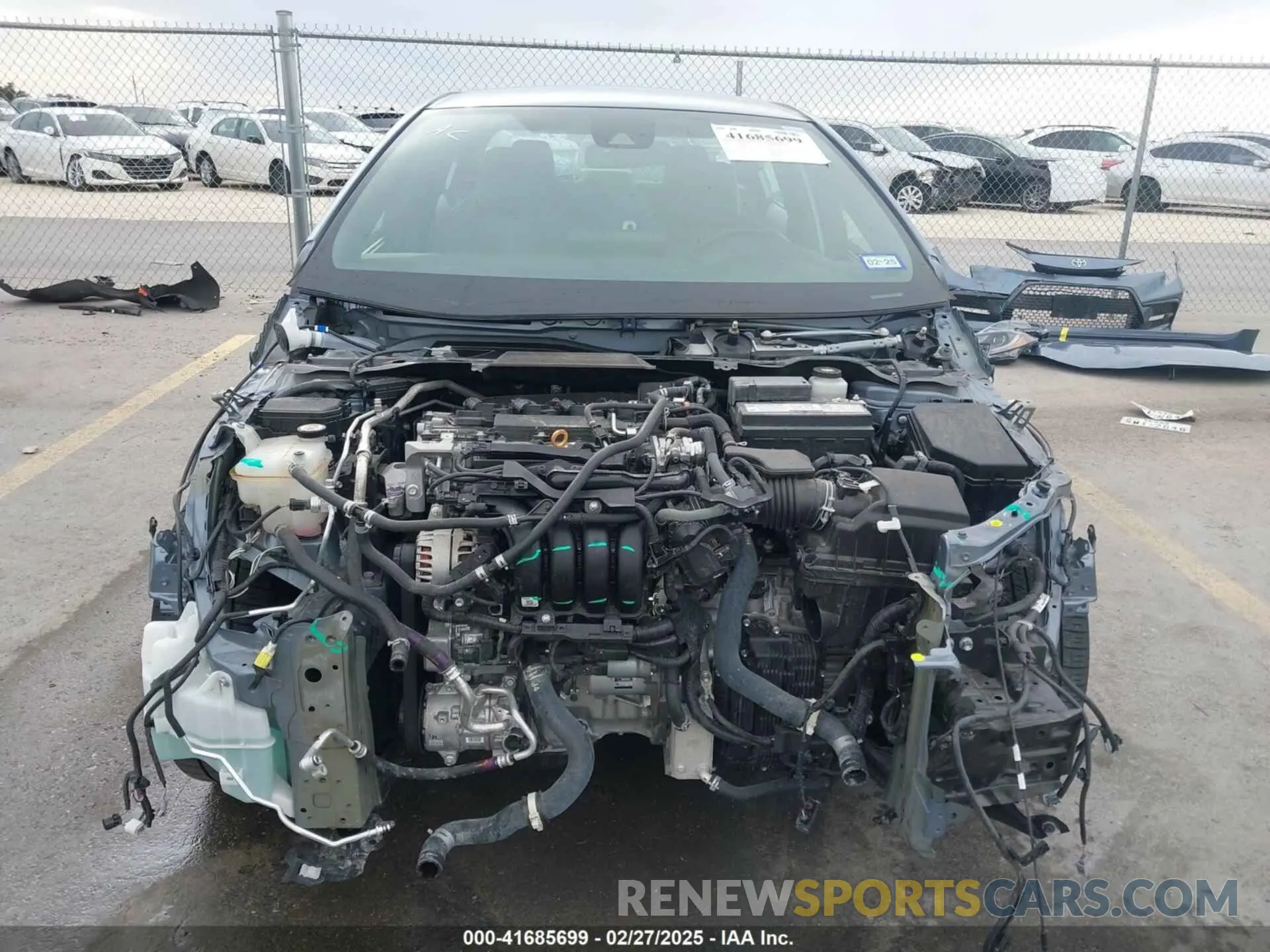 13 fotografías del automóvil dañado 5YFS4MCE6NP132723 TOYOTA COROLLA 2022