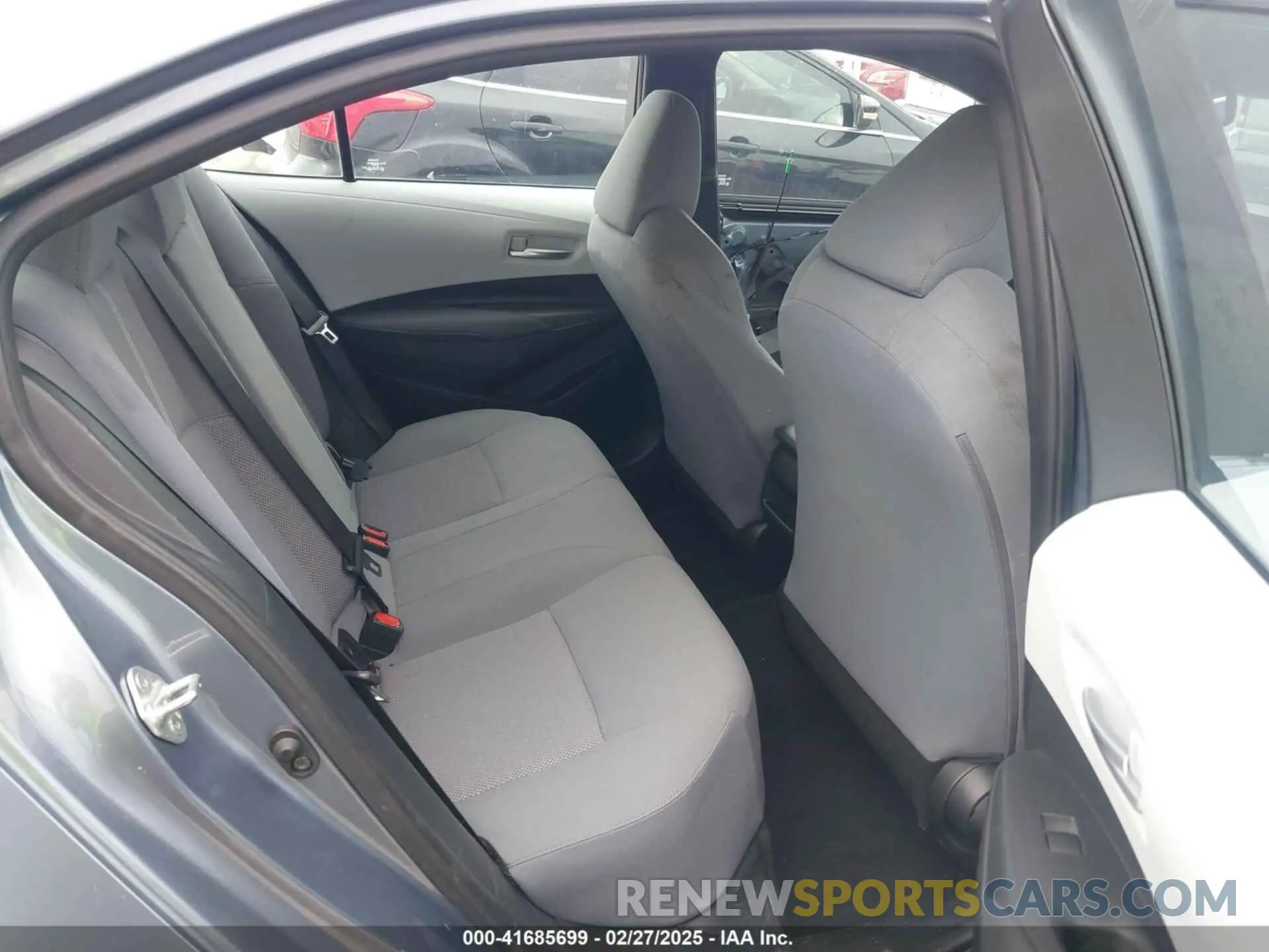 8 fotografías del automóvil dañado 5YFS4MCE6NP132723 TOYOTA COROLLA 2022
