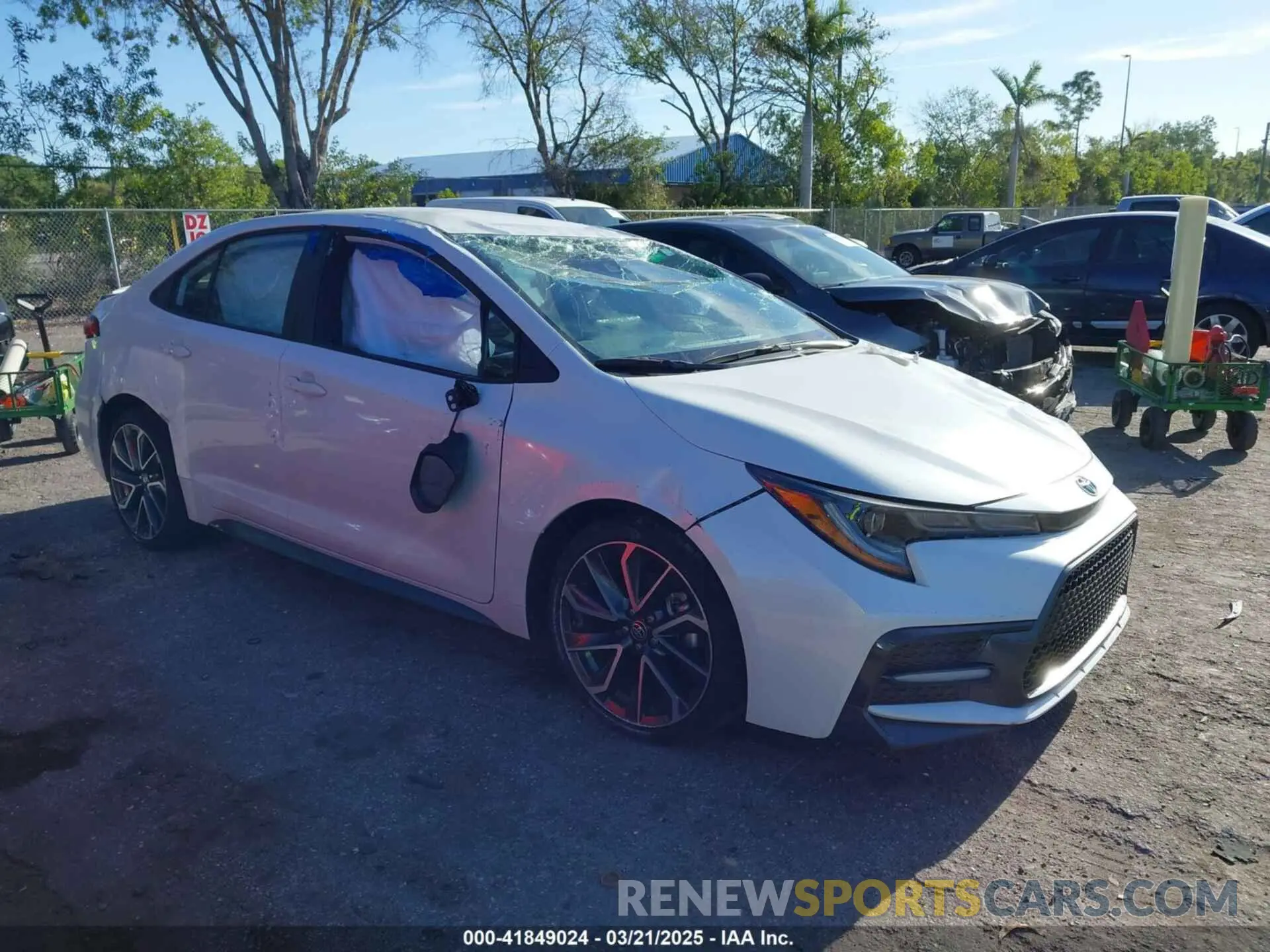 1 fotografías del automóvil dañado 5YFS4MCE6NP133516 TOYOTA COROLLA 2022