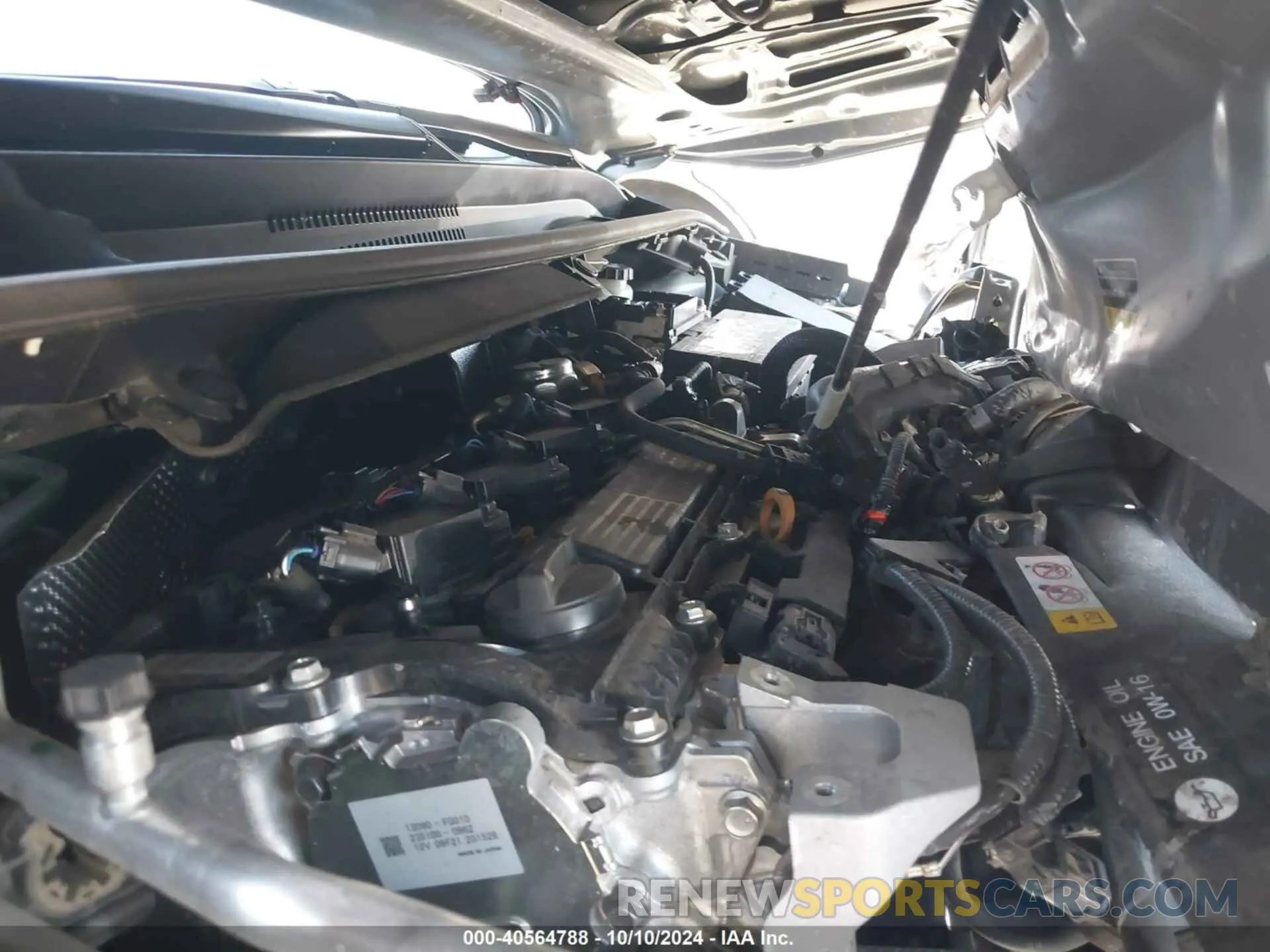 10 fotografías del automóvil dañado 5YFS4MCE6NP138120 TOYOTA COROLLA 2022
