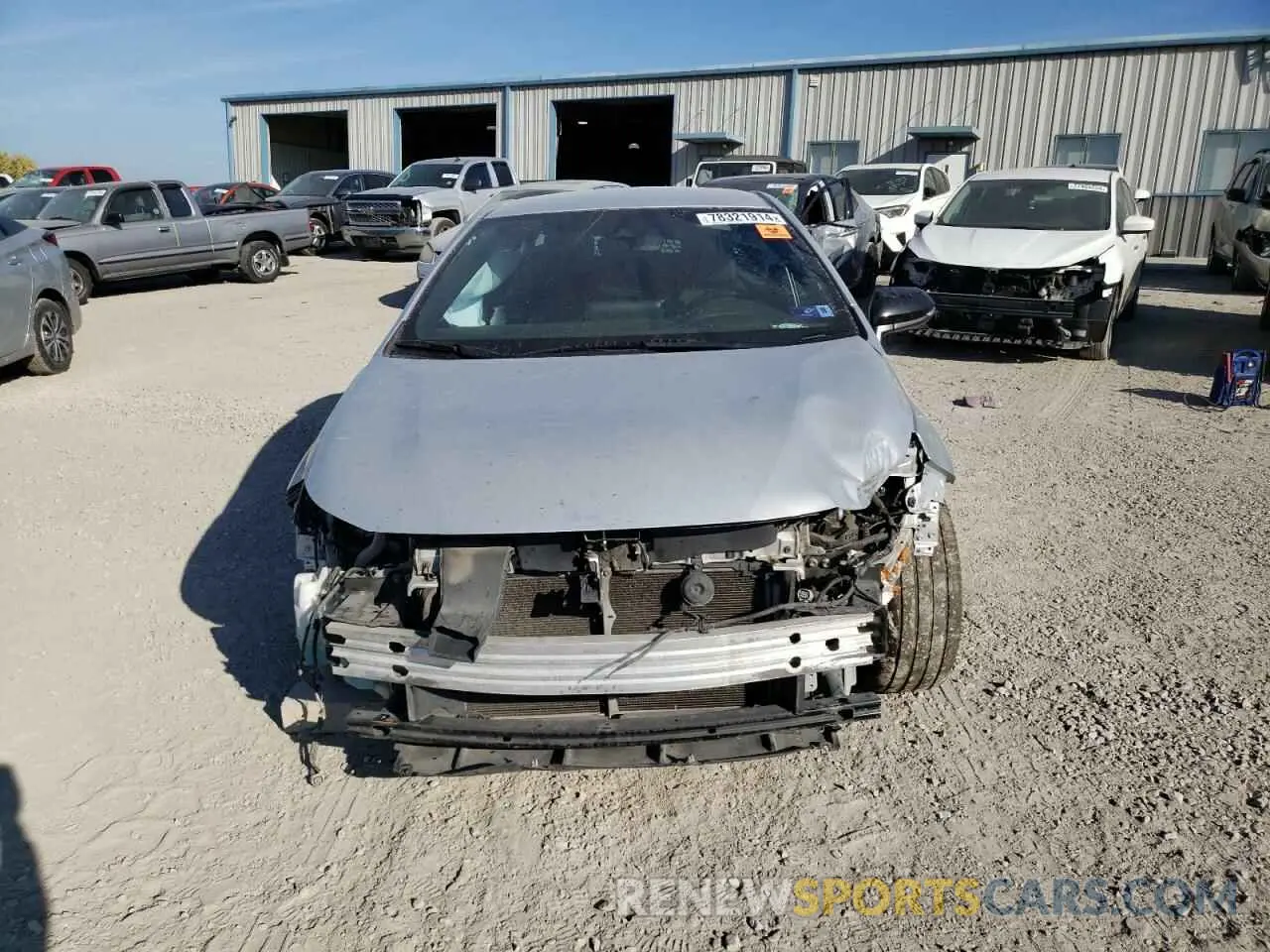 5 fotografías del automóvil dañado 5YFS4MCE7NP099943 TOYOTA COROLLA 2022