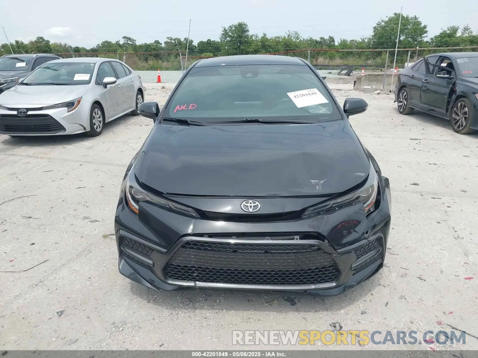 12 fotografías del automóvil dañado 5YFS4MCE7NP100038 TOYOTA COROLLA 2022